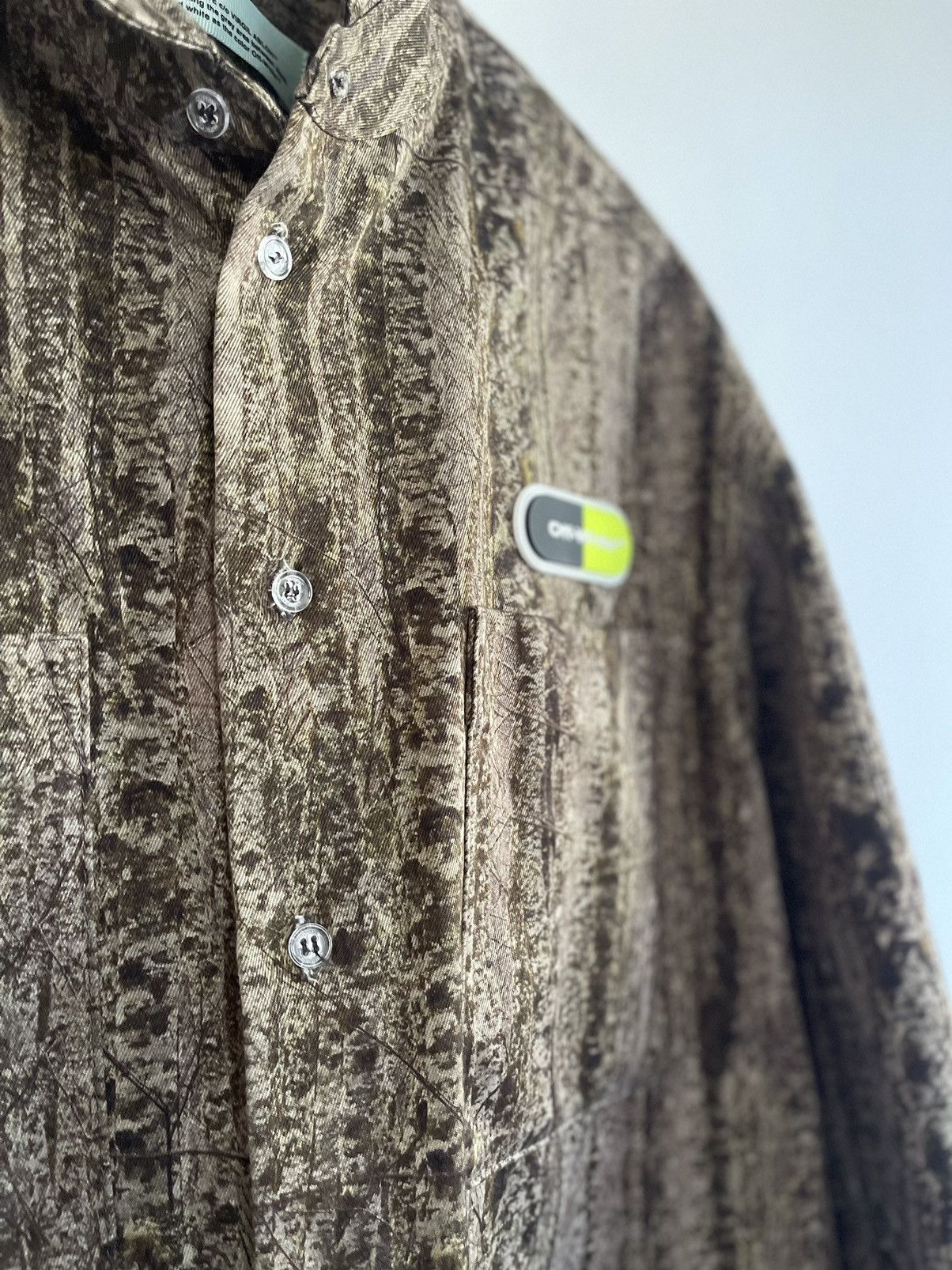 Off-White Off white “Real” Camouflage Buttons up LS Size US M / EU 48-50 / 2 - 7 Thumbnail