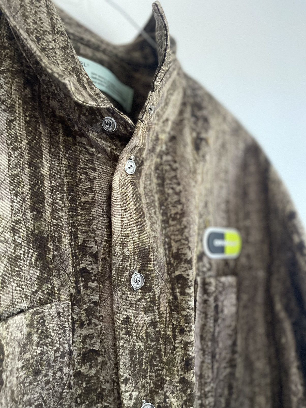 Off-White Off white “Real” Camouflage Buttons up LS Size US M / EU 48-50 / 2 - 10 Thumbnail