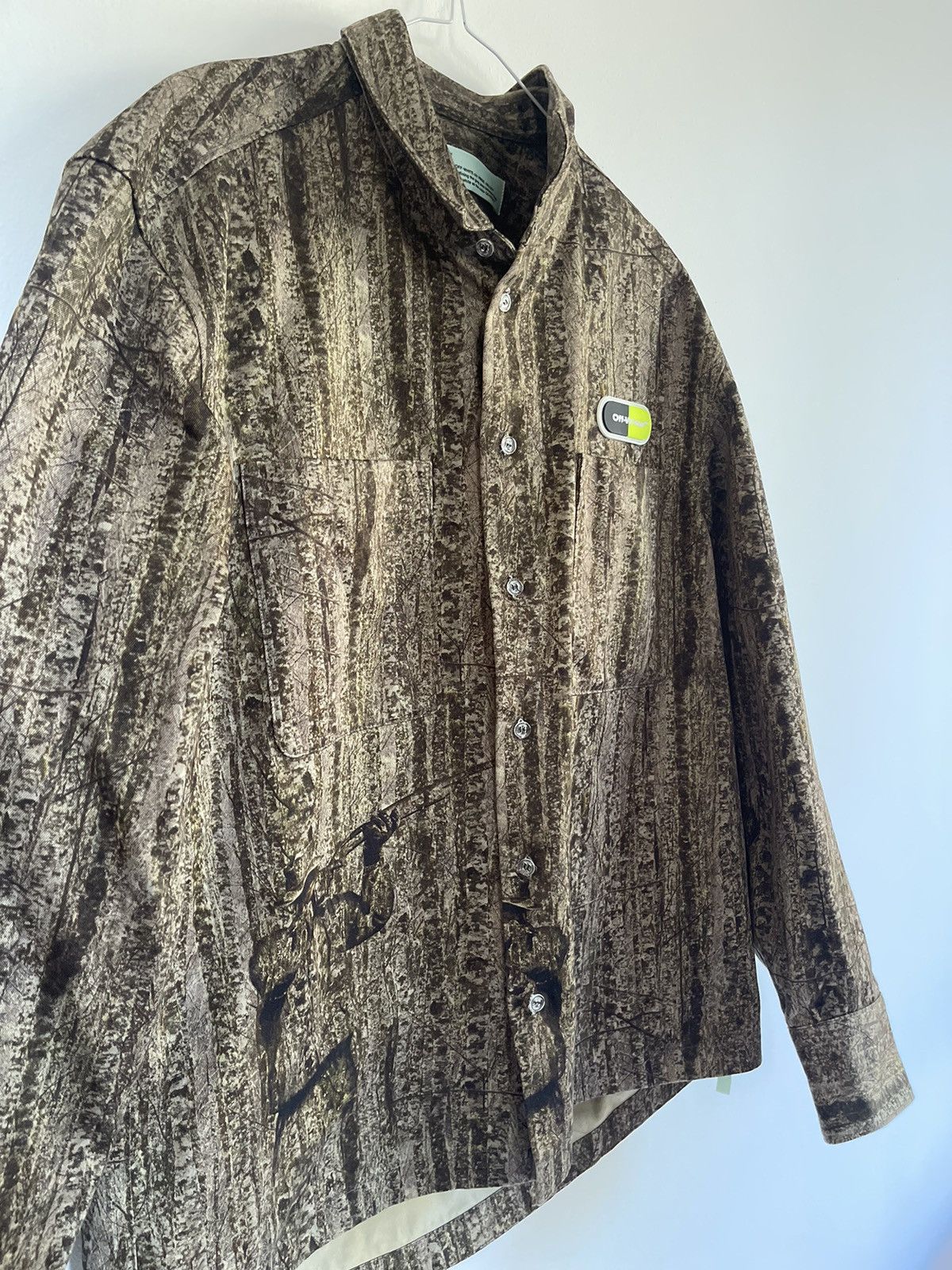 Off-White Off white “Real” Camouflage Buttons up LS Size US M / EU 48-50 / 2 - 5 Thumbnail