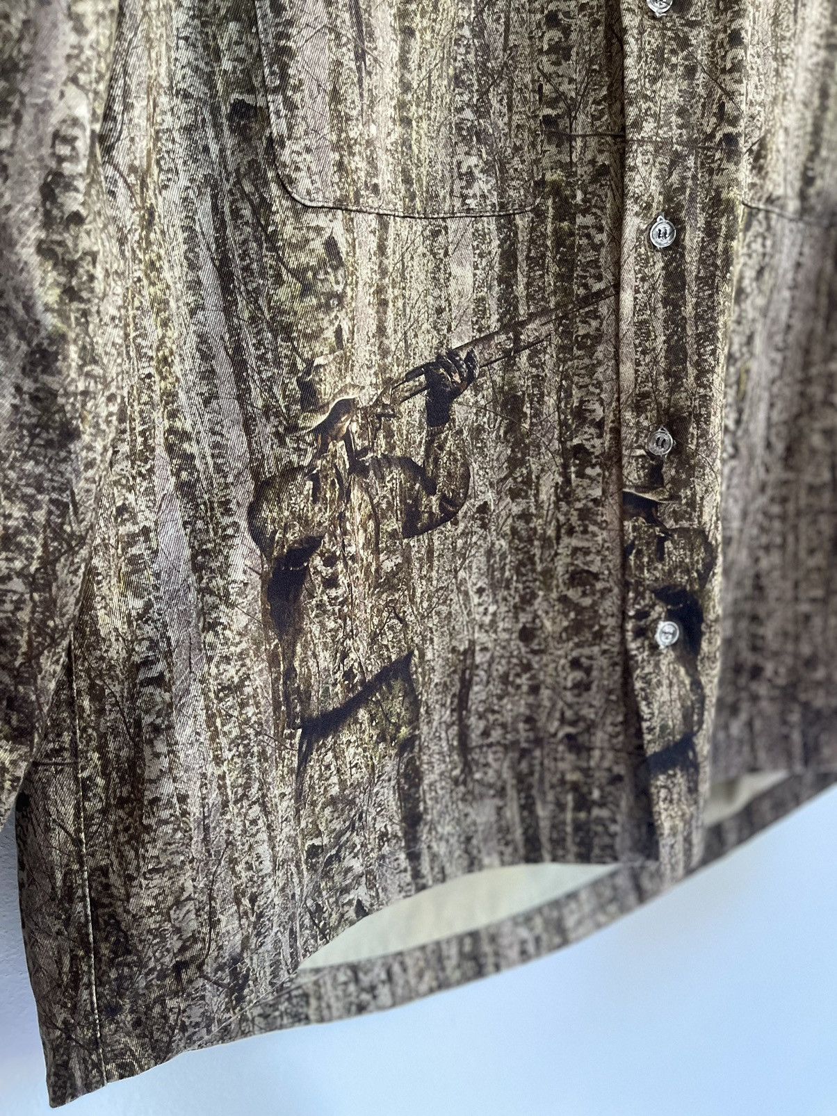 Off-White Off white “Real” Camouflage Buttons up LS Size US M / EU 48-50 / 2 - 6 Thumbnail