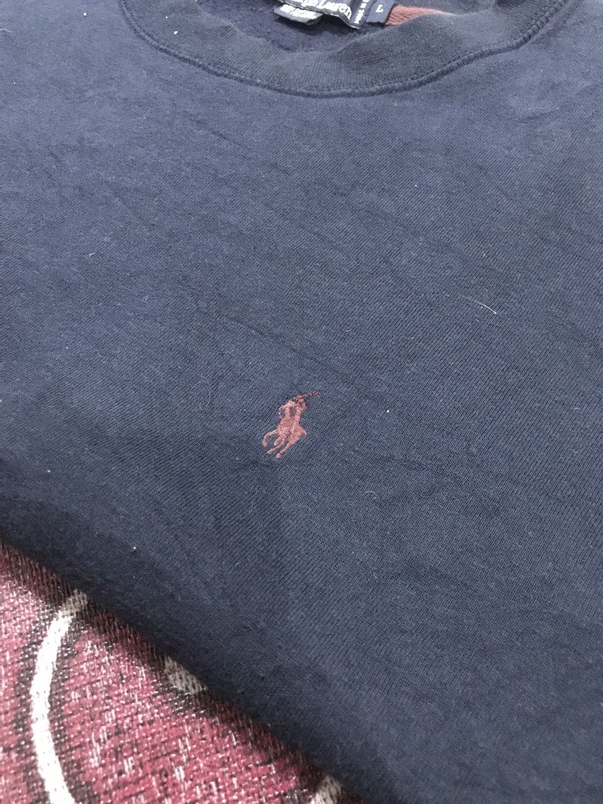 Polo Ralph Lauren × Ralph Lauren × Vintage Vintage Polo Ralph Lauren Sweatshirt Small Logo Size US L / EU 52-54 / 3 - 4 Thumbnail