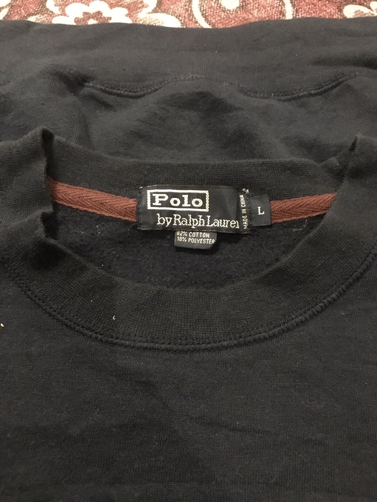 Polo Ralph Lauren × Ralph Lauren × Vintage Vintage Polo Ralph Lauren Sweatshirt Small Logo Size US L / EU 52-54 / 3 - 3 Thumbnail