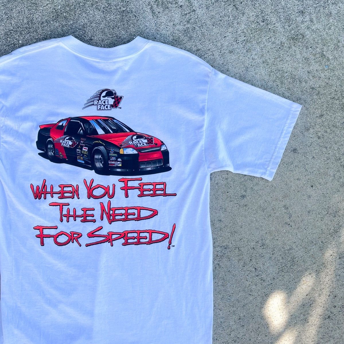 NASCAR × Vintage Vintage Y2K Racing “The need for speed!” Racing Tee Size US L / EU 52-54 / 3 - 1 Thumbnail