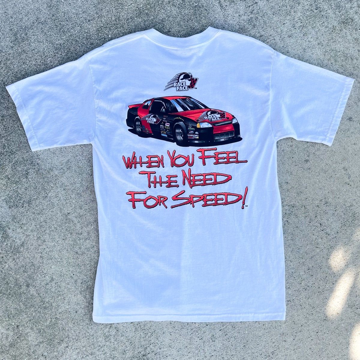 NASCAR × Vintage Vintage Y2K Racing “The need for speed!” Racing Tee Size US L / EU 52-54 / 3 - 2 Thumbnail