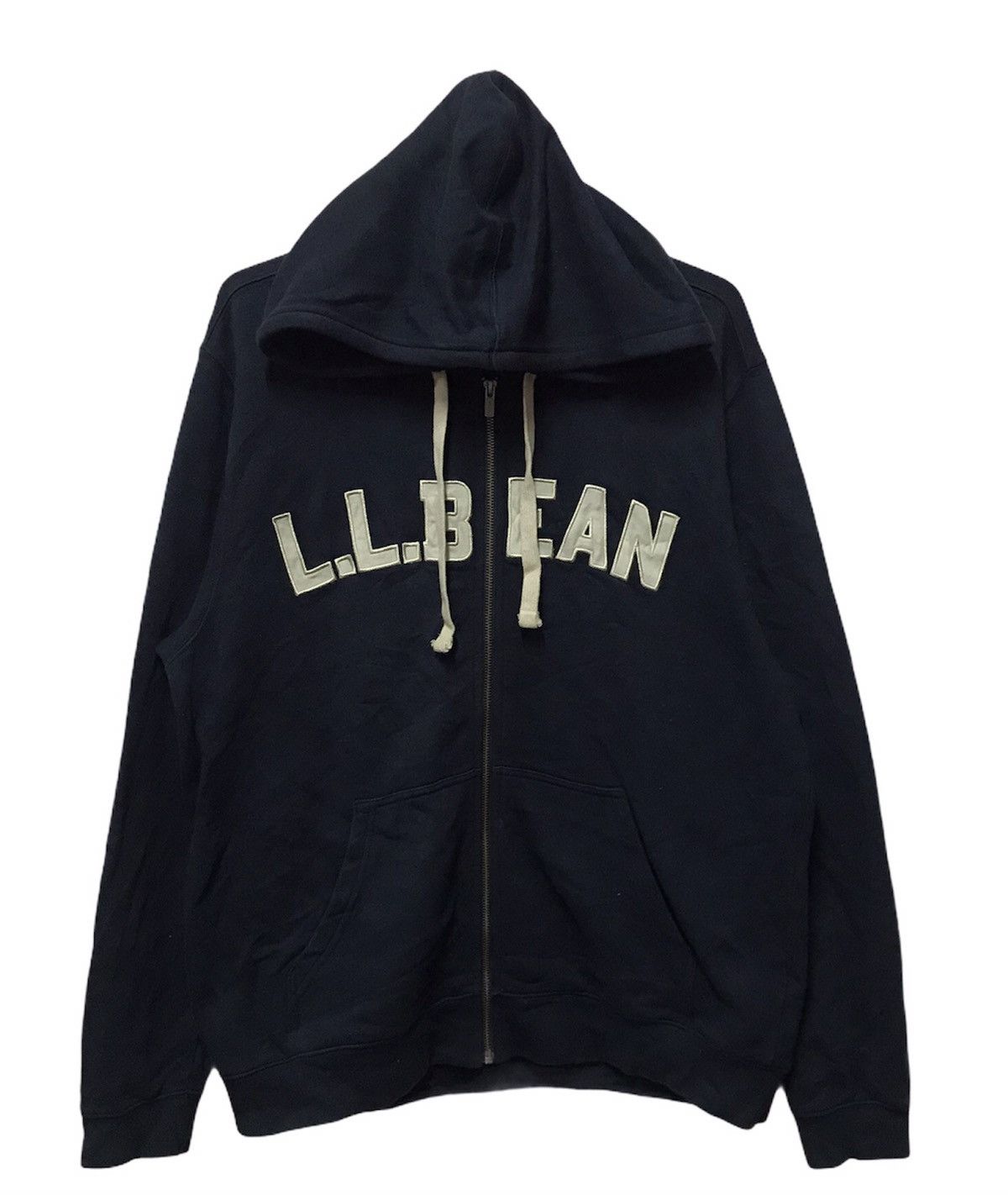 BIG LOGO SPELLOUT L.L. BEAN HOODIE JAPANESE BRAND