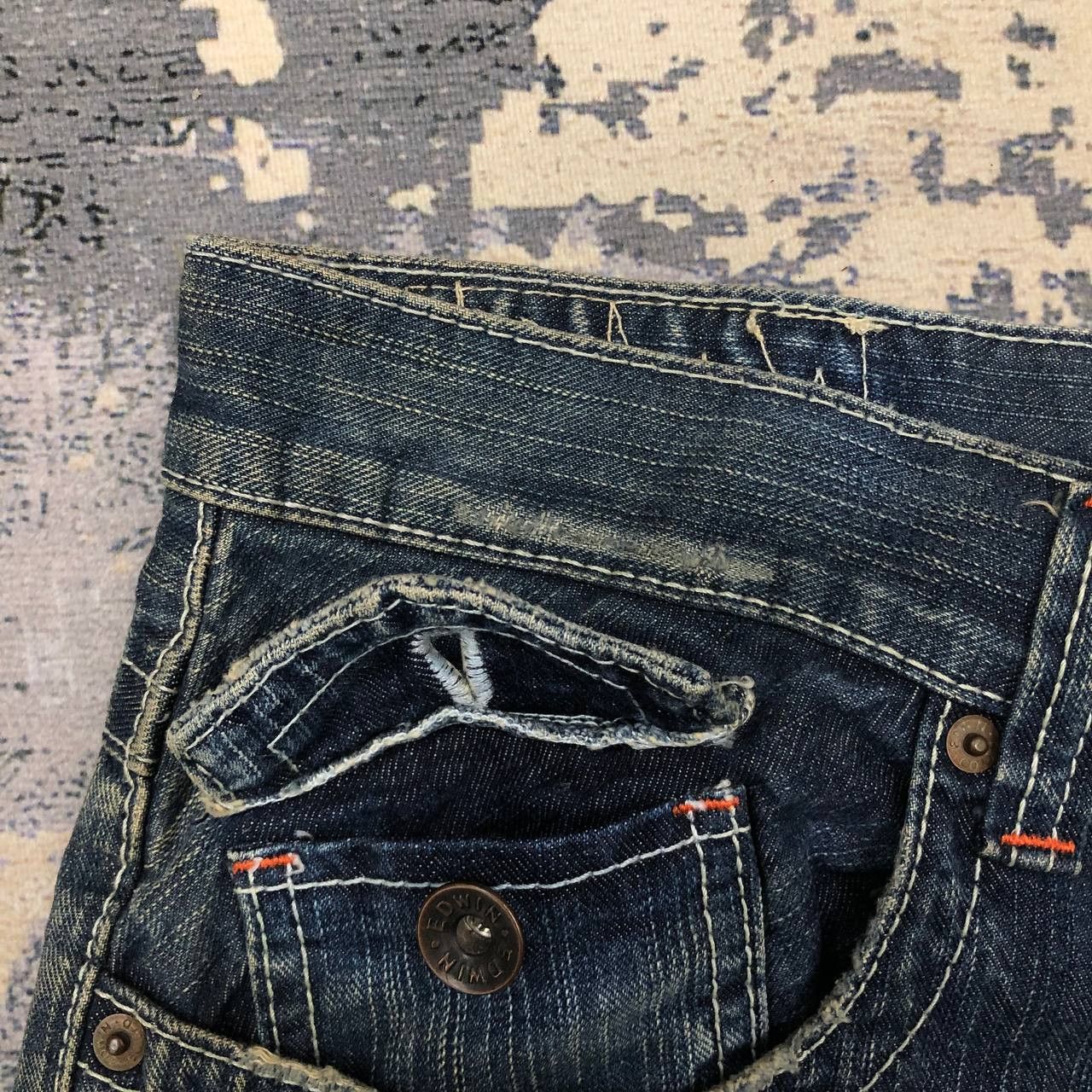 Edwin P101 EDWIN XV FLARED DENIM Size US 34 / EU 50 - 6 Thumbnail