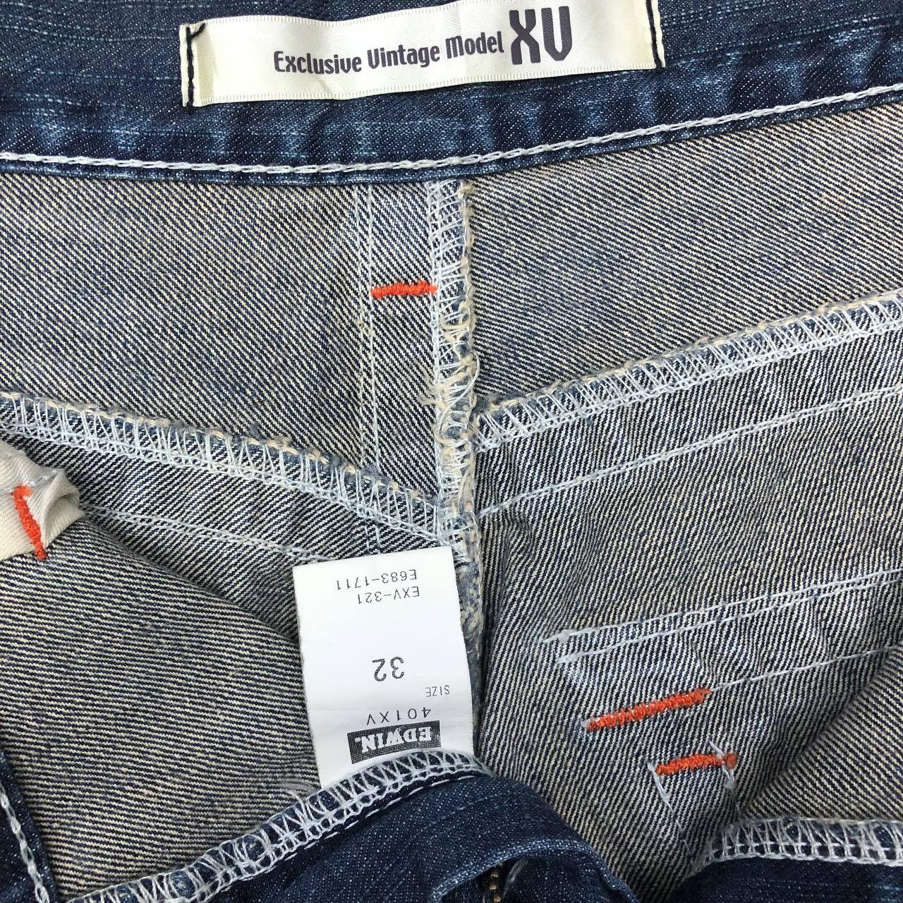 Edwin P101 EDWIN XV FLARED DENIM Size US 34 / EU 50 - 8 Thumbnail
