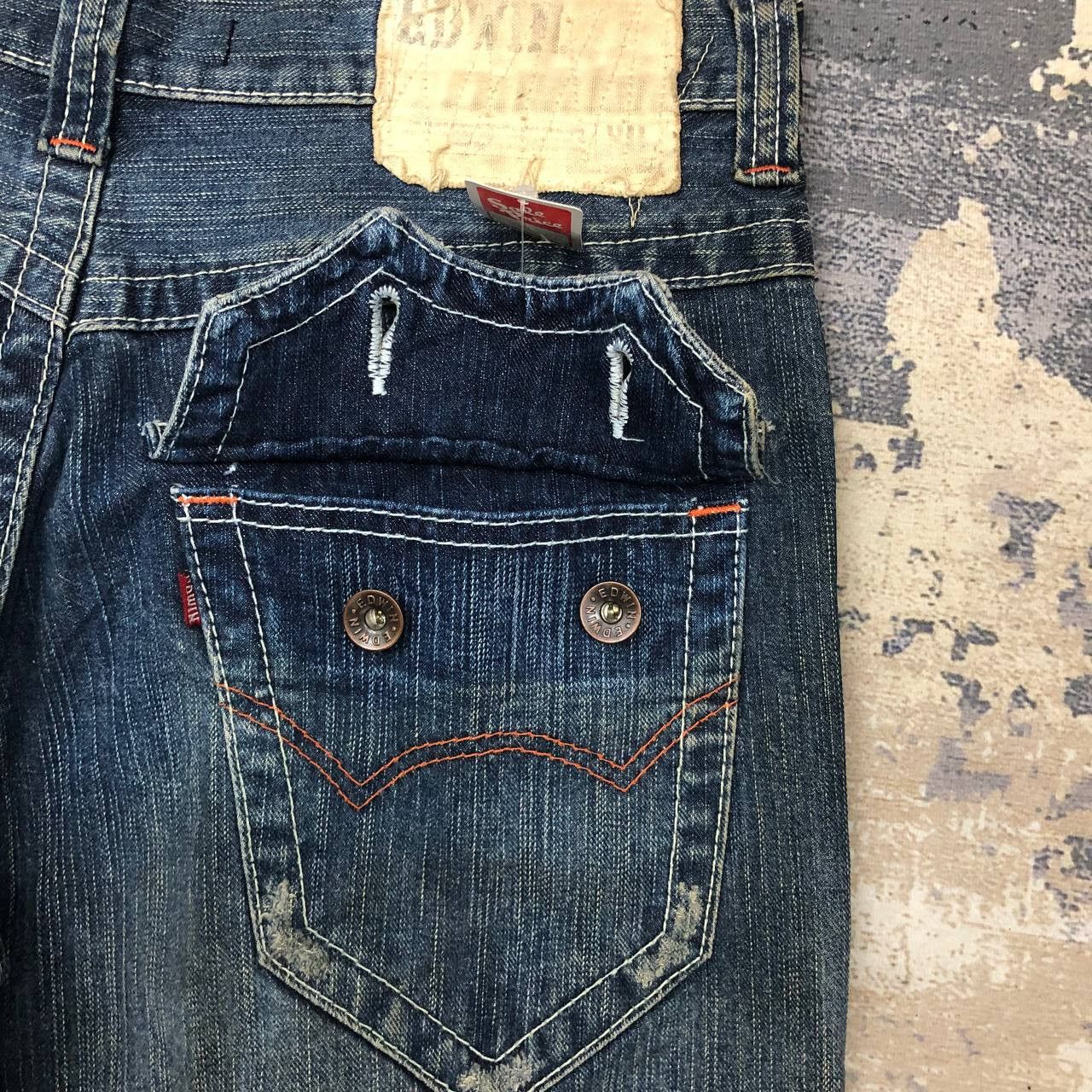 Edwin P101 EDWIN XV FLARED DENIM Size US 34 / EU 50 - 9 Thumbnail