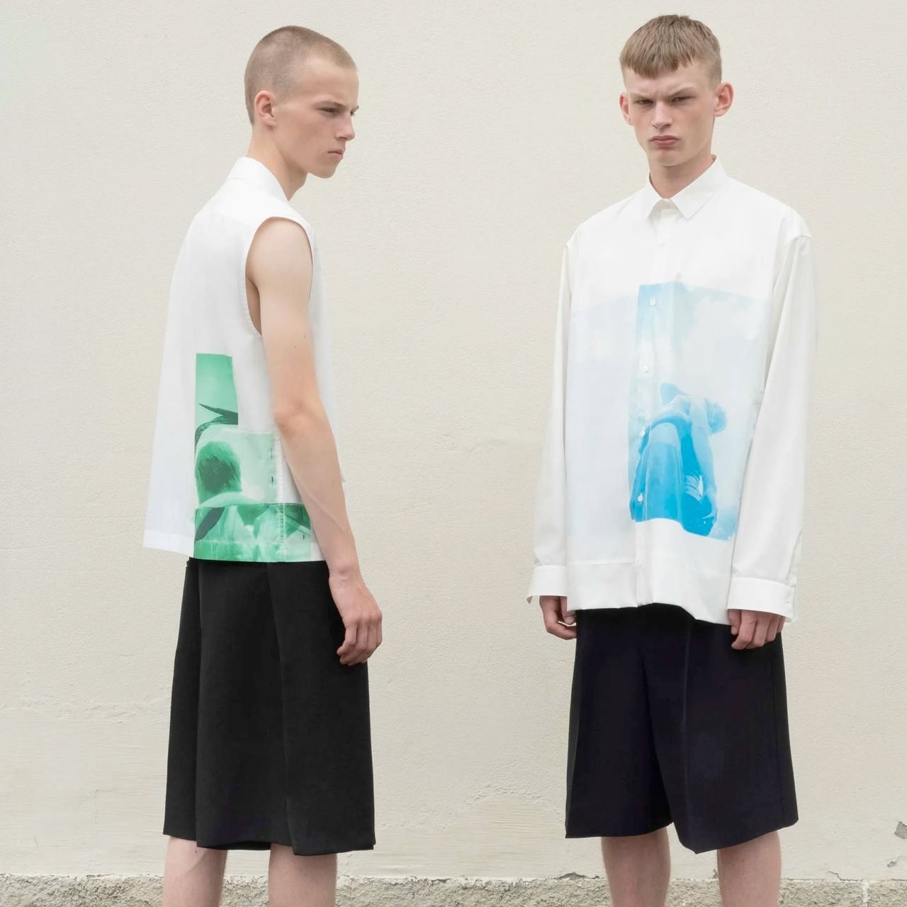 Jil Sander Sleeveless Shirt SS19 (0464)