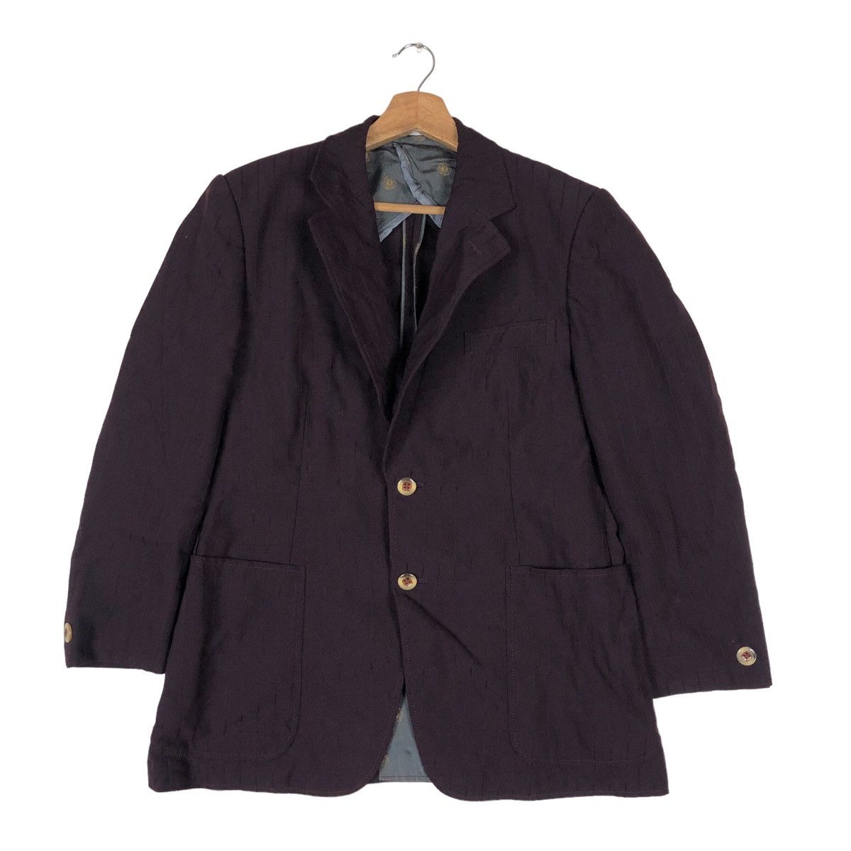 image of Tailor Ishida Nara Takada Coat Jacket in Brown, Men's (Size Medium)