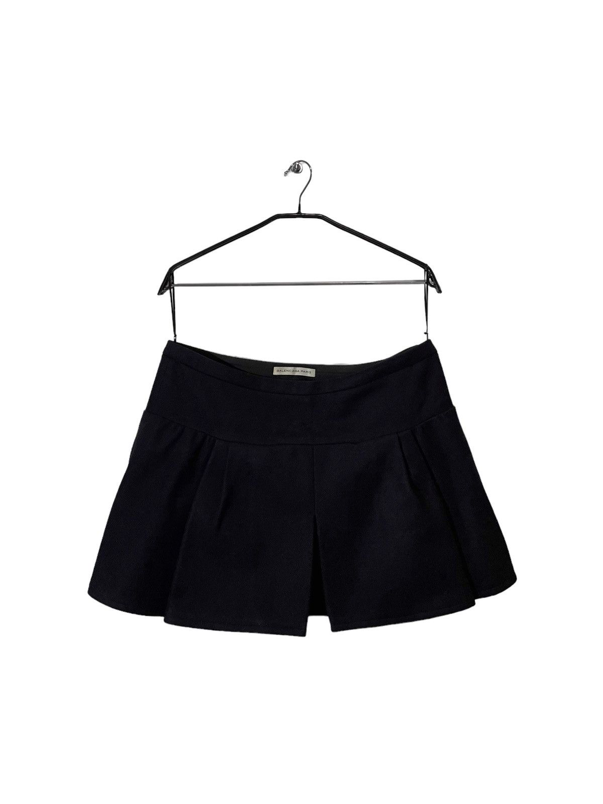 Balenciaga Balenciaga Paris luxury wool opium skirt Size 26" / US 2 / IT 38 - 1 Thumbnail