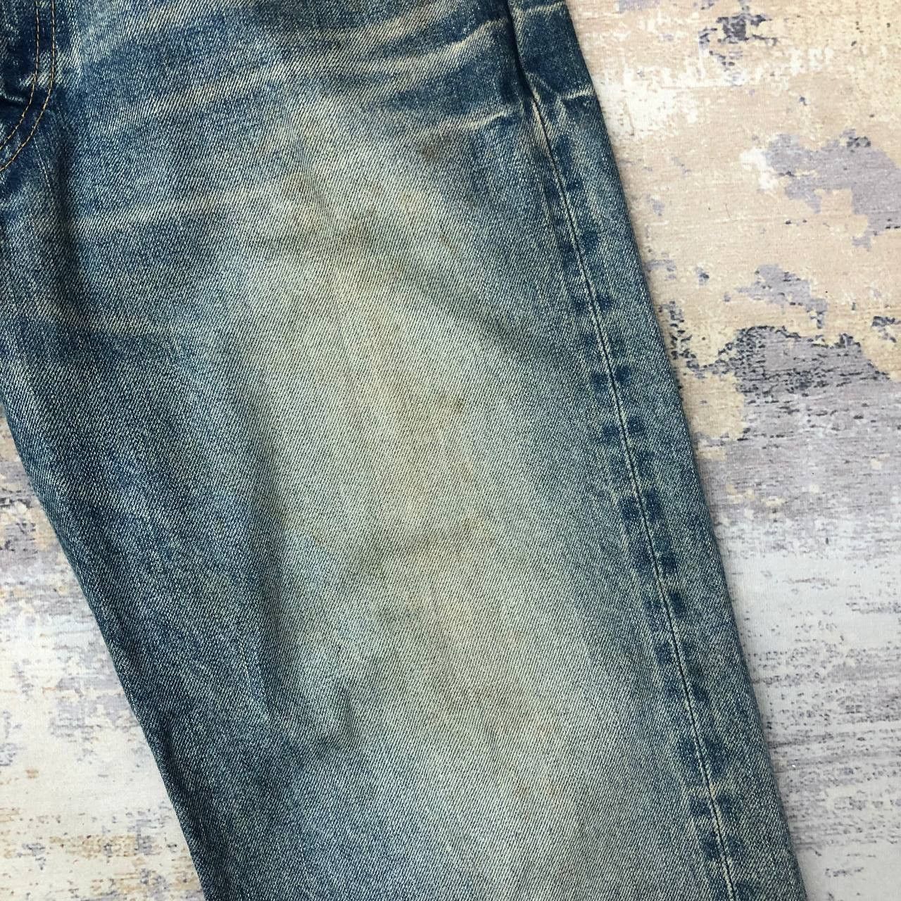 Japanese Brand P181 TITCH x FAT TOKYO DENIM MADE IN JAPAN Size US 33 - 8 Thumbnail