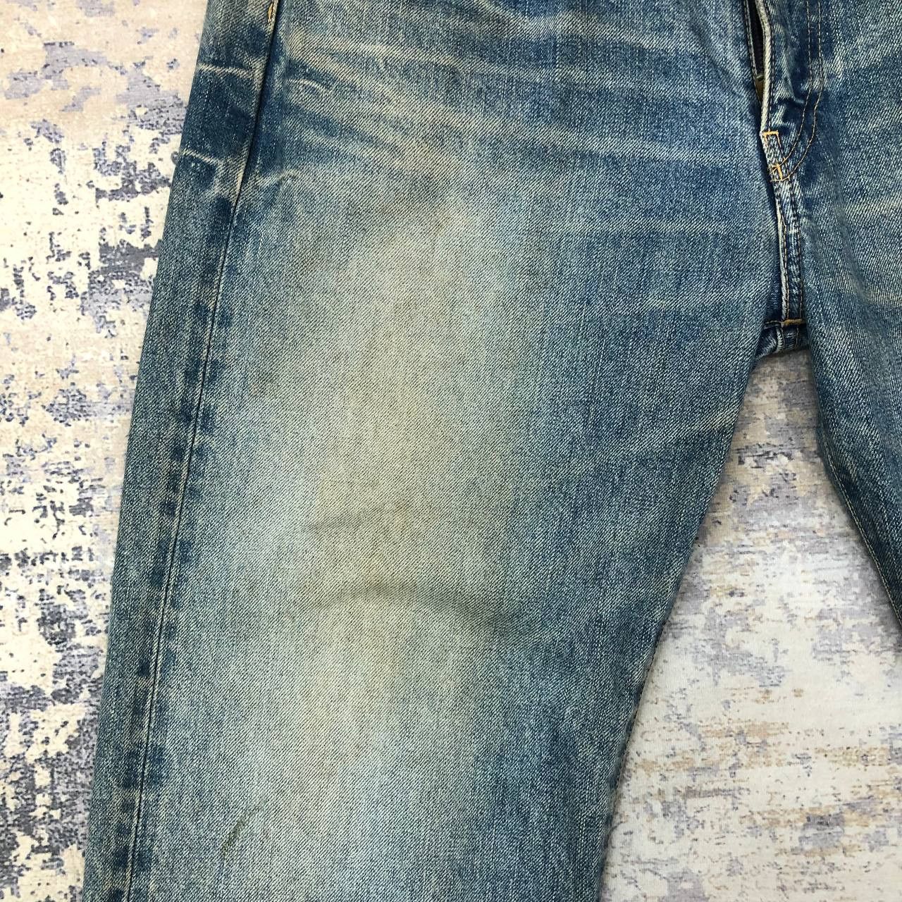 Japanese Brand P181 TITCH x FAT TOKYO DENIM MADE IN JAPAN Size US 33 - 7 Thumbnail