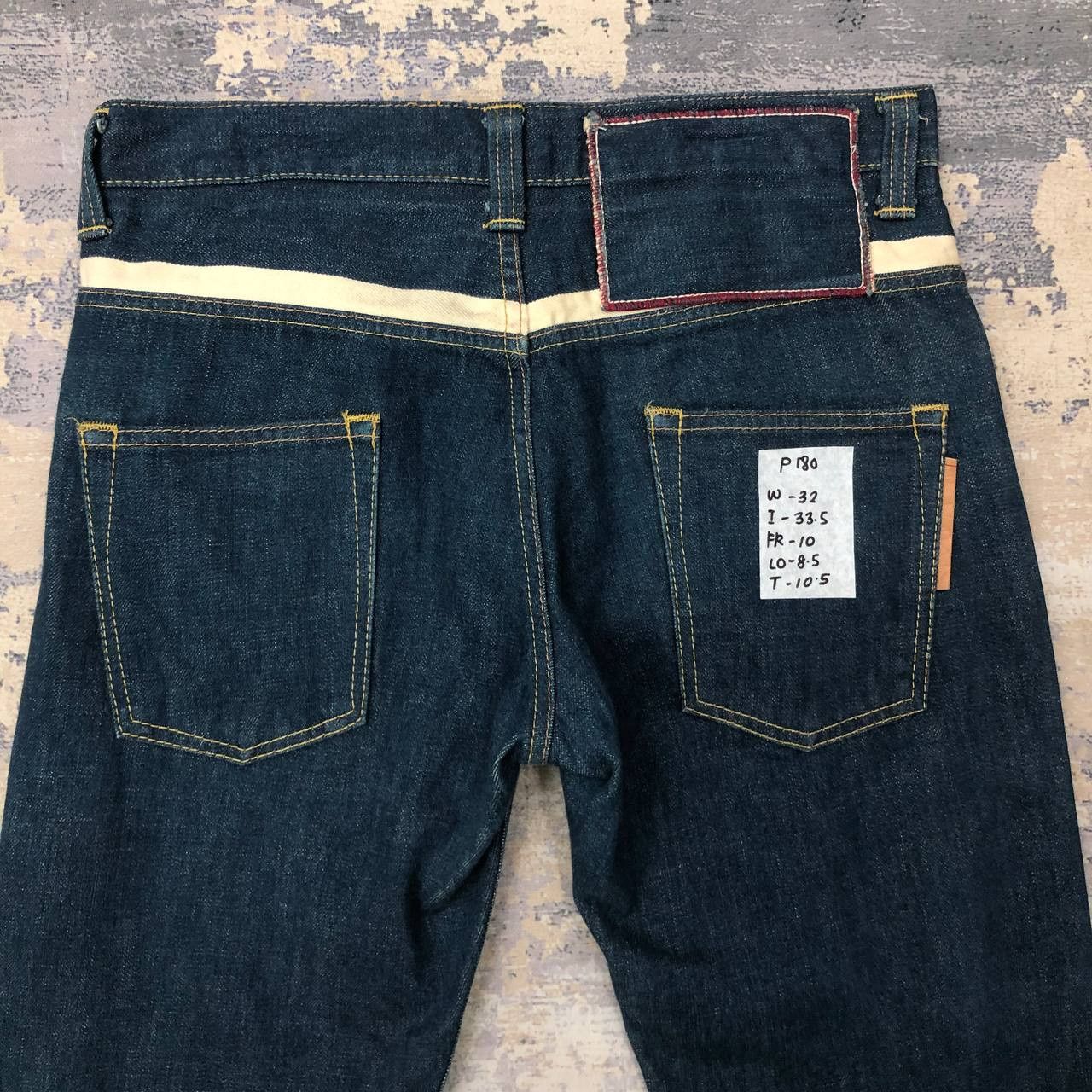 Other P180 REVOLUTION BLUE JAPAN DENIM SLIMFIT Size US 32 / EU 48 - 4 Thumbnail