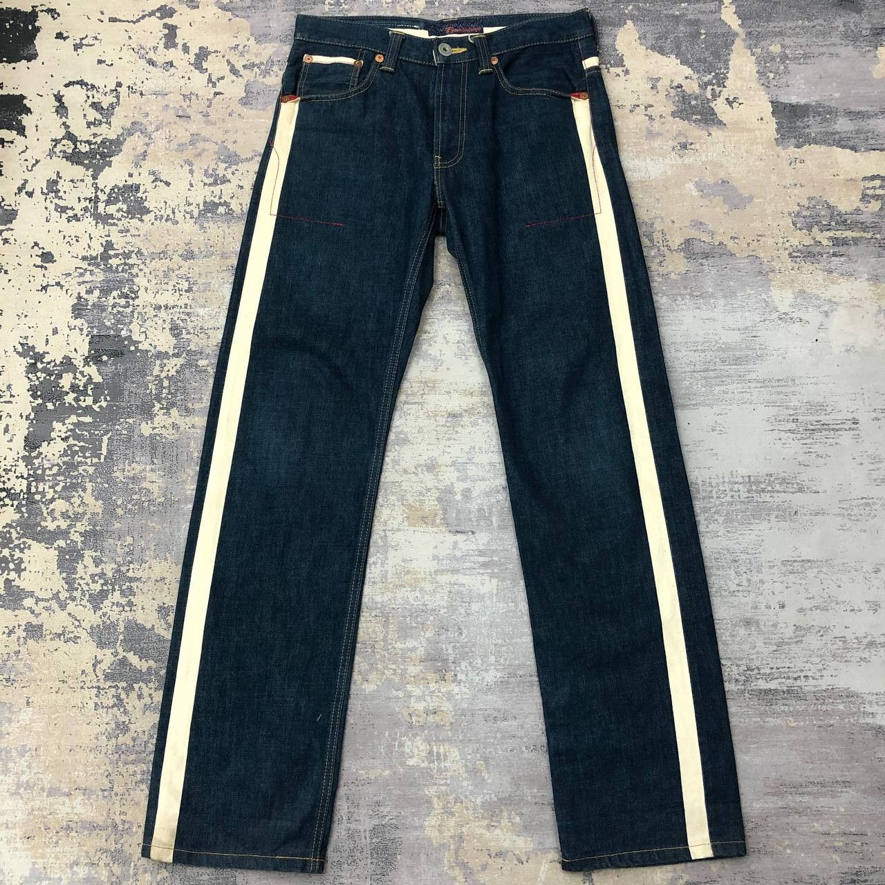 Other P180 REVOLUTION BLUE JAPAN DENIM SLIMFIT Size US 32 / EU 48 - 1 Thumbnail