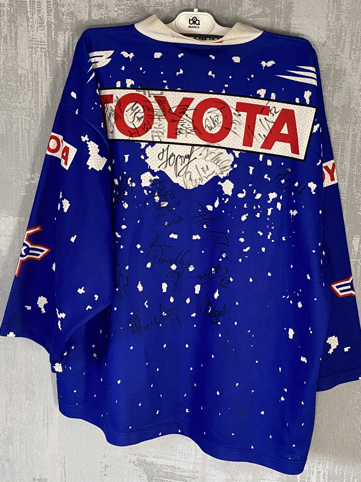 NHL × Vintage EHC Kloten Flyers Ice Hockey Vintage Ochsner Jersey Size m Size US M / EU 48-50 / 2 - 2 Thumbnail