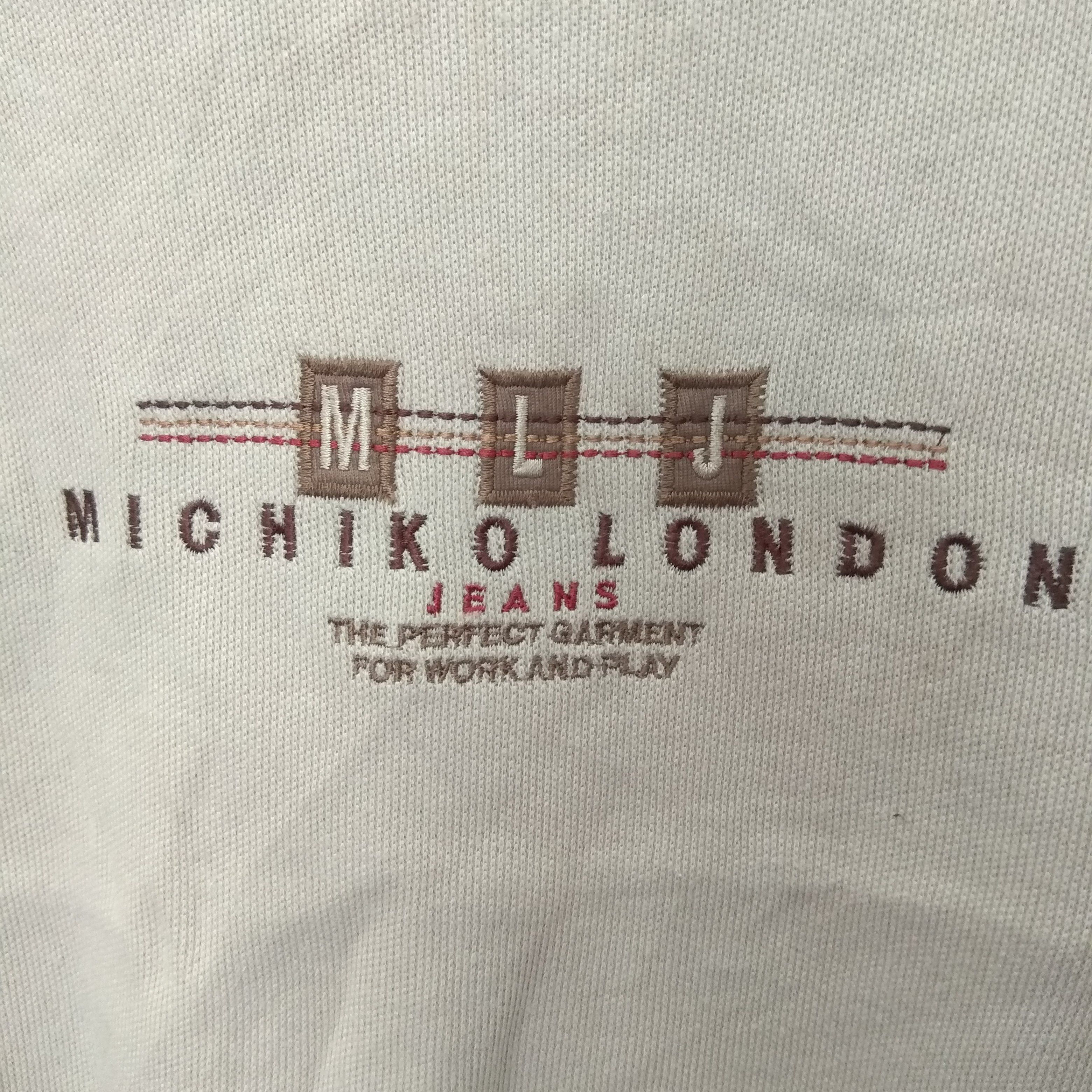Michiko Koshino Vintage Michiko Koshino London Embroidered Logo Pullover Size US M / EU 48-50 / 2 - 4 Thumbnail