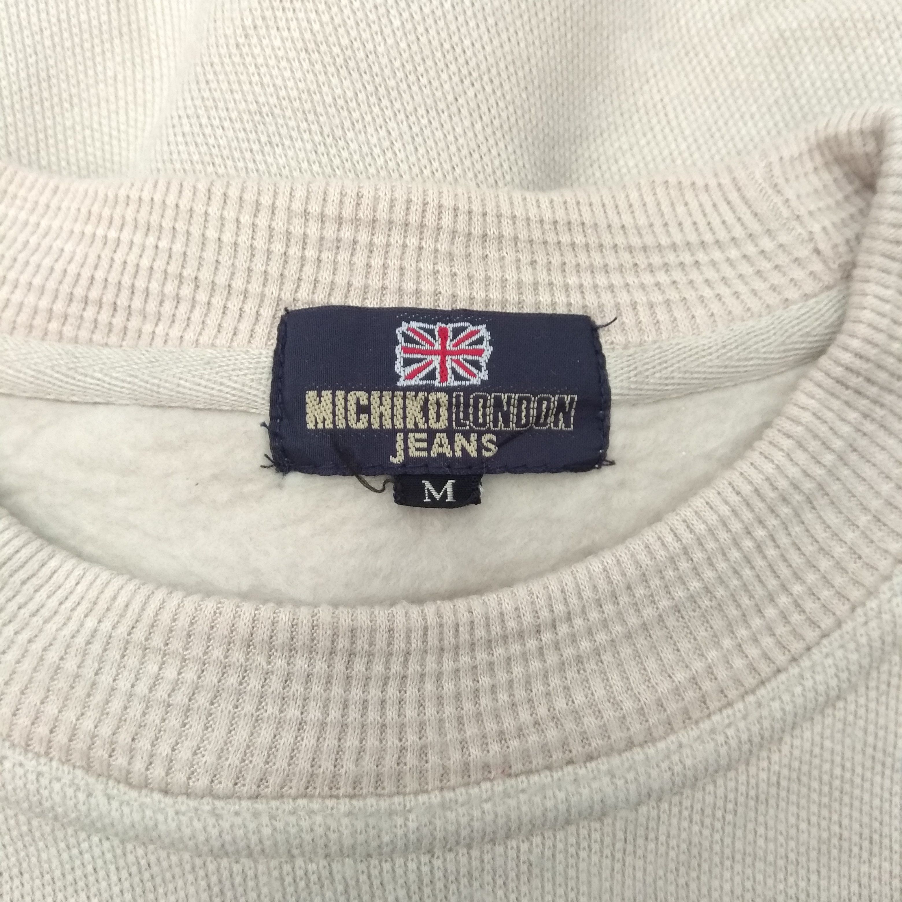 Michiko Koshino Vintage Michiko Koshino London Embroidered Logo Pullover Size US M / EU 48-50 / 2 - 6 Thumbnail