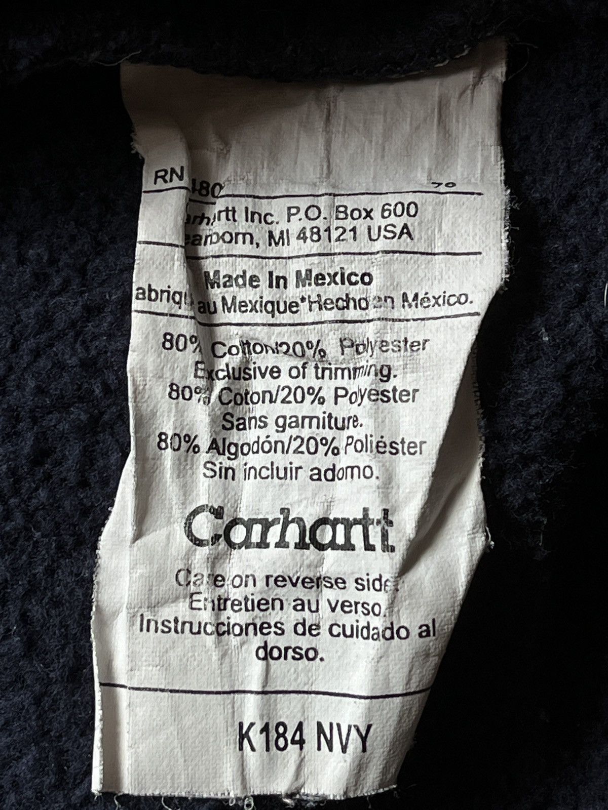 American Apparel × Carhartt × Vintage VINTAGE CARHARTT HOODIE OVERSIZE XXL CLASSIC DESIGN Size US XXL / EU 58 / 5 - 6 Thumbnail