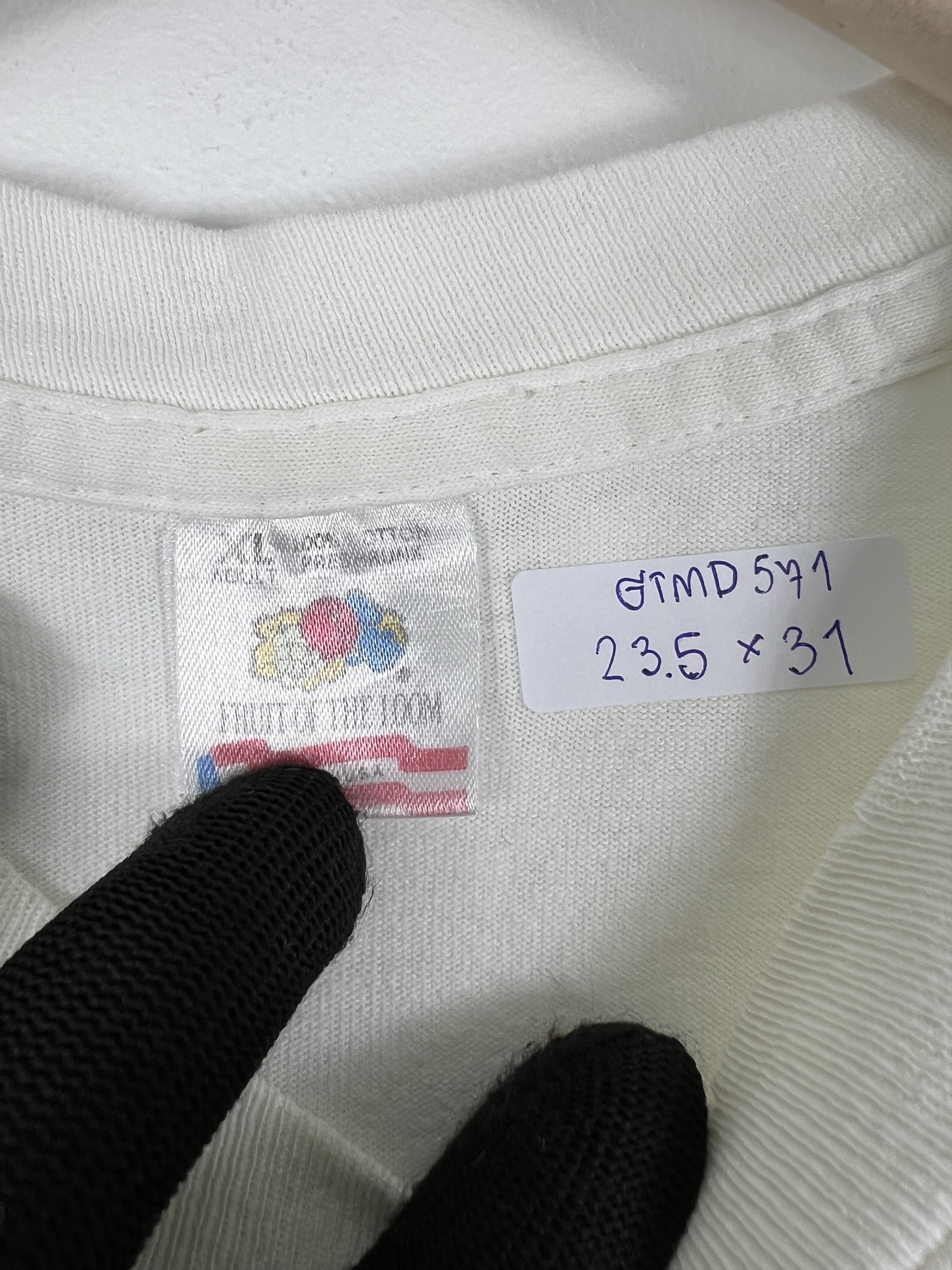 Vintage GTMD571 Vintage 90s Fruit of the Loom Active Wear Racing Size US XL / EU 56 / 4 - 11 Thumbnail