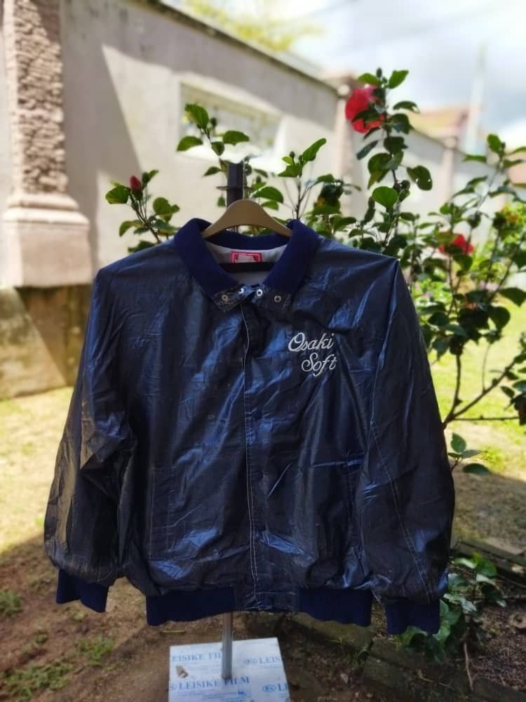 Japanese Brand × Vintage 🐱‍👤BEST OFFER🐱‍👤 RARE VTG OSAKI SOFTBALL VARSITY JACKET Size US L / EU 52-54 / 3 - 1 Thumbnail