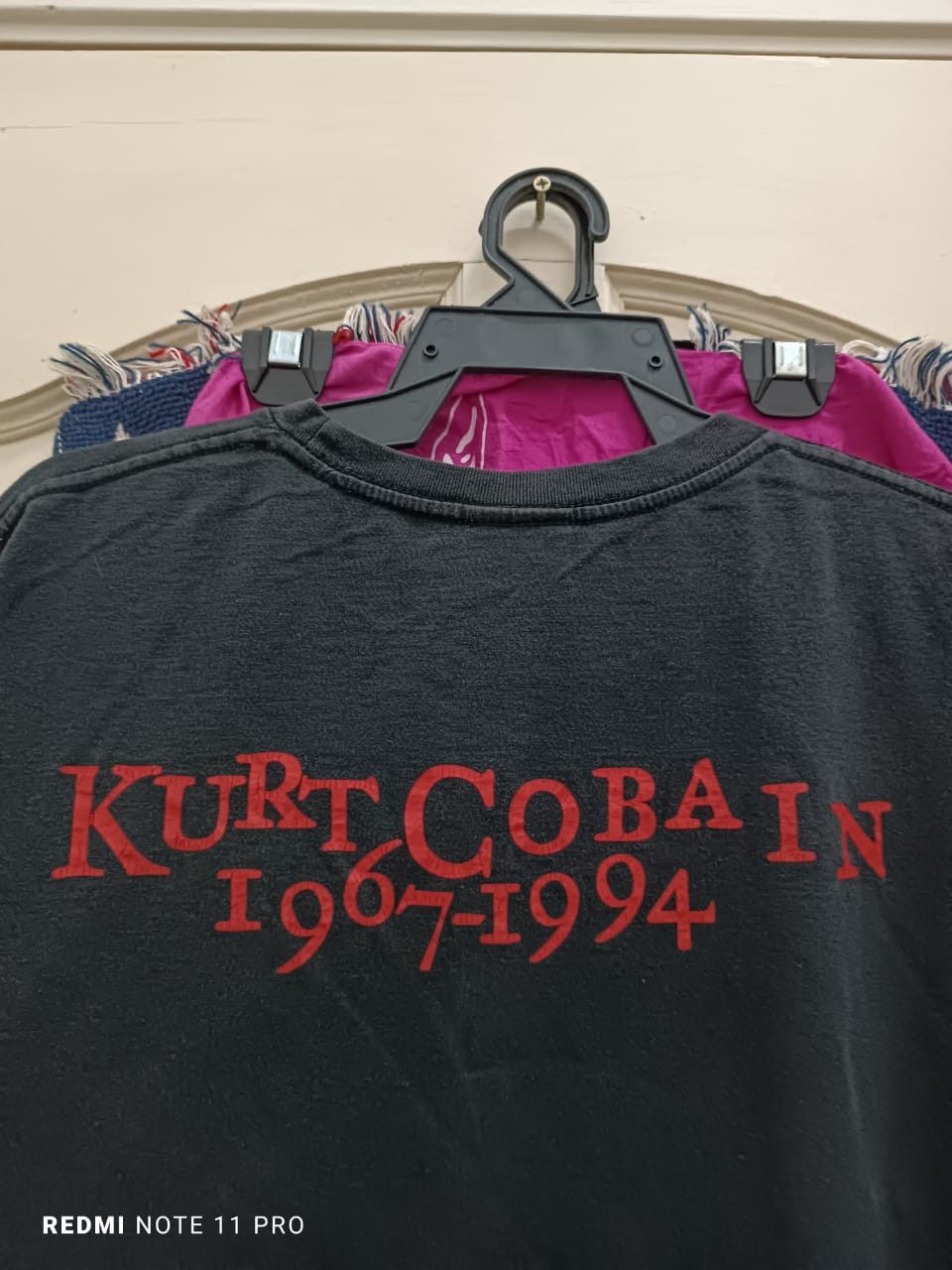 Band Tees × Nirvana × Vintage VINTAGE KURT COBAIN TSHIRT NIRVANA Size US L / EU 52-54 / 3 - 7 Thumbnail