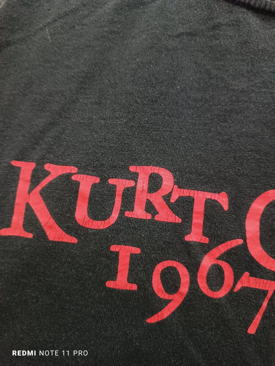 Band Tees × Nirvana × Vintage VINTAGE KURT COBAIN TSHIRT NIRVANA Size US L / EU 52-54 / 3 - 5 Thumbnail