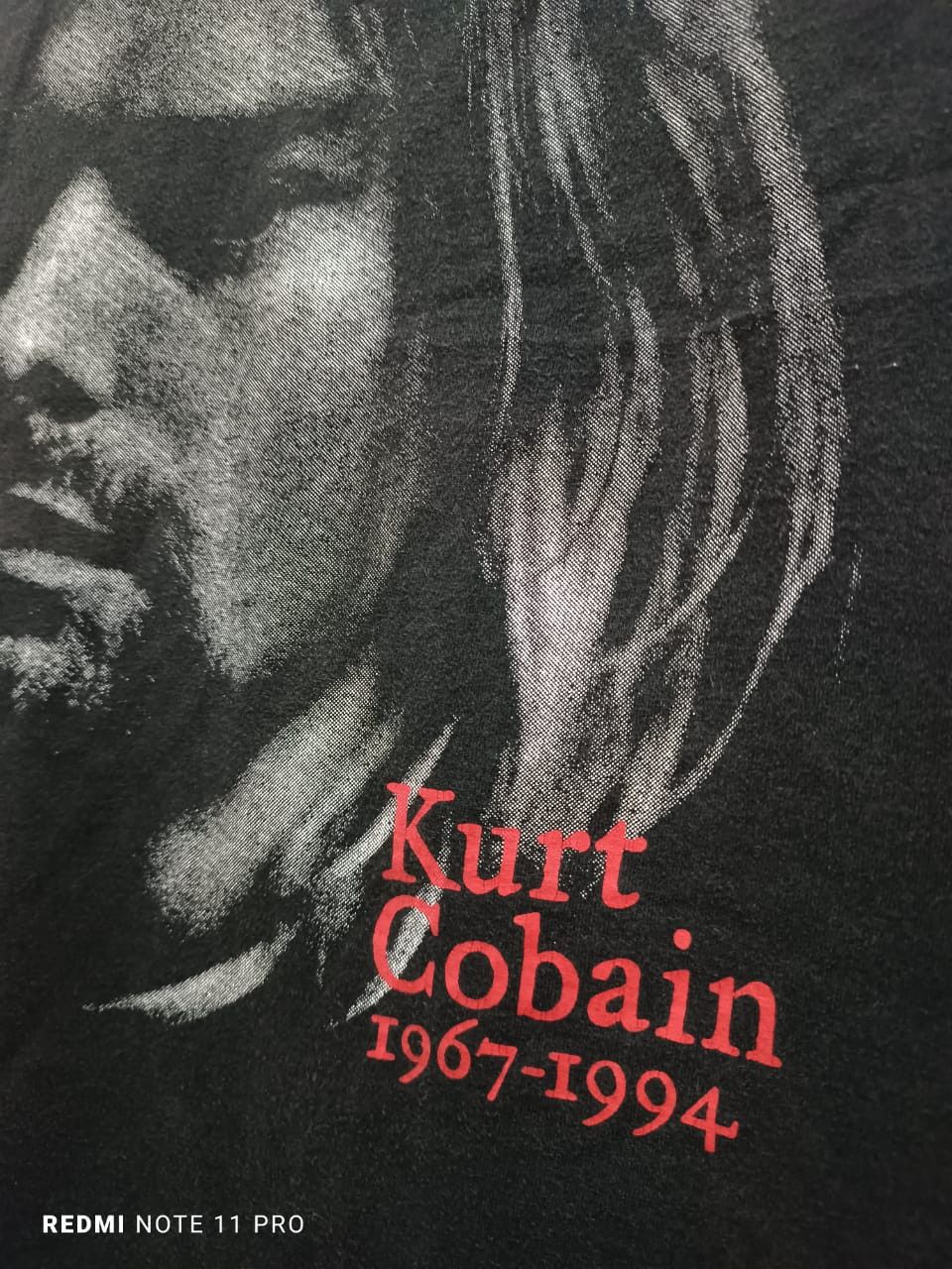 Band Tees × Nirvana × Vintage VINTAGE KURT COBAIN TSHIRT NIRVANA Size US L / EU 52-54 / 3 - 3 Thumbnail