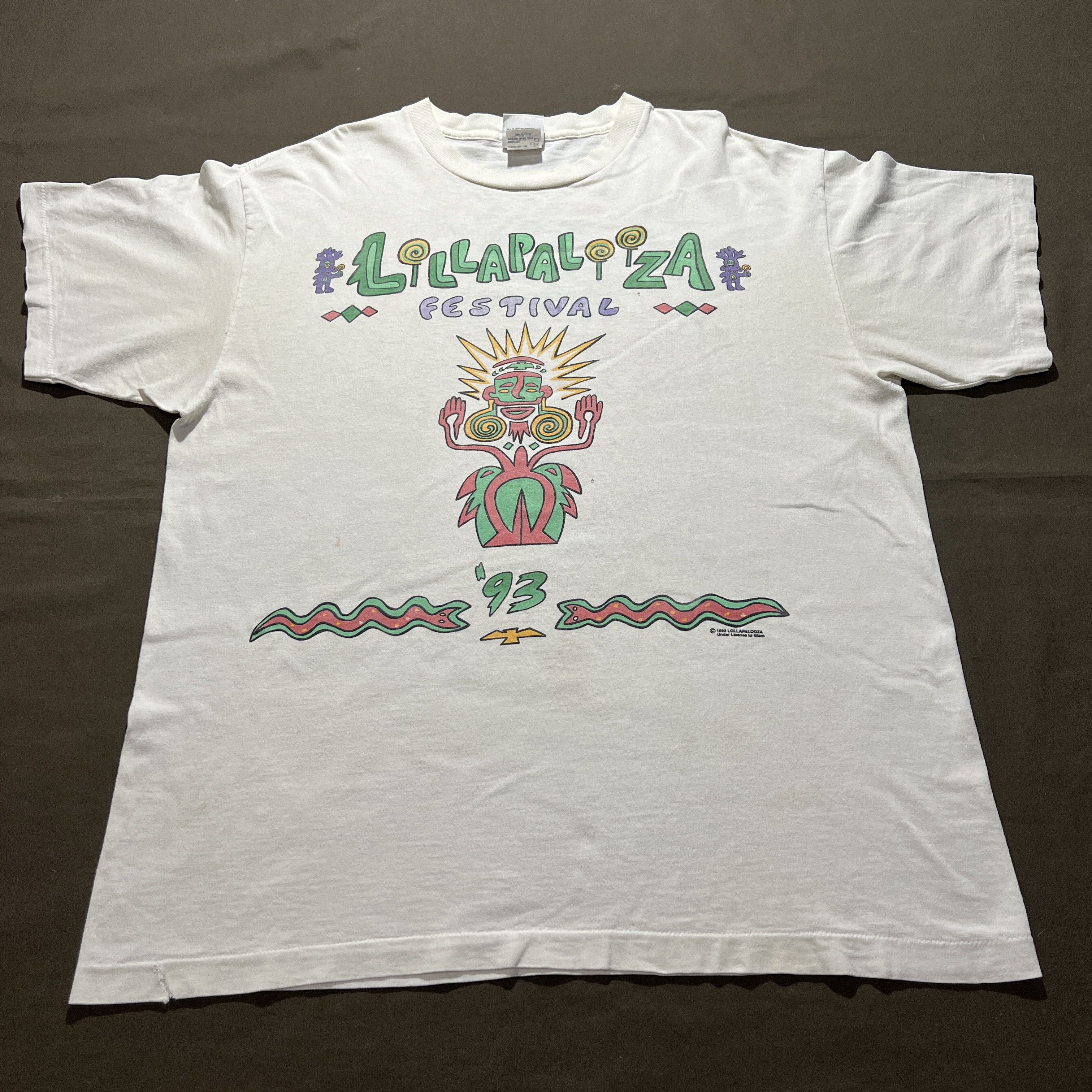 Band Tees × Vintage Vintage 90s 1993 Lollapalooza Promo Tee XL Size US XL / EU 56 / 4 - 2 Thumbnail