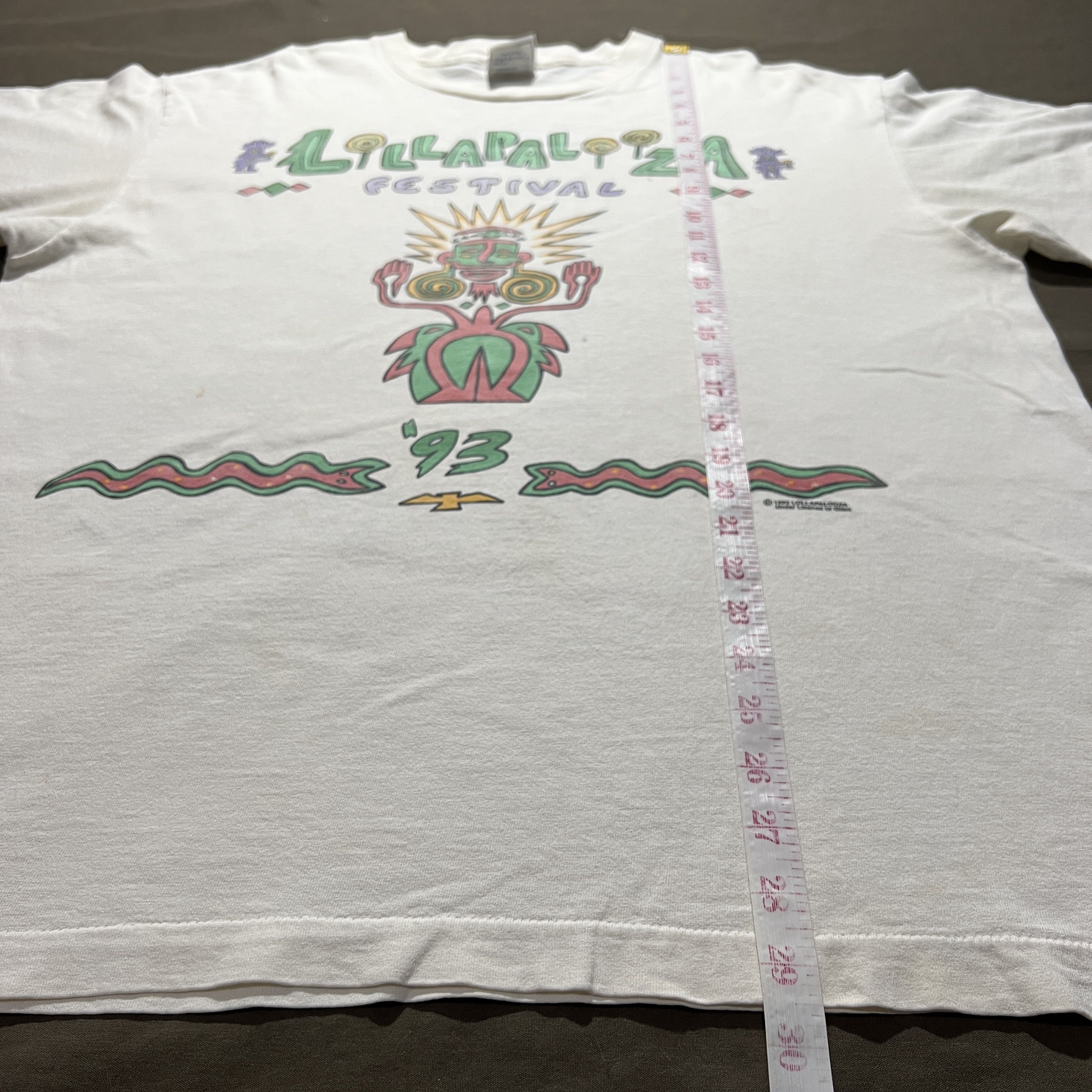 Band Tees × Vintage Vintage 90s 1993 Lollapalooza Promo Tee XL Size US XL / EU 56 / 4 - 17 Thumbnail