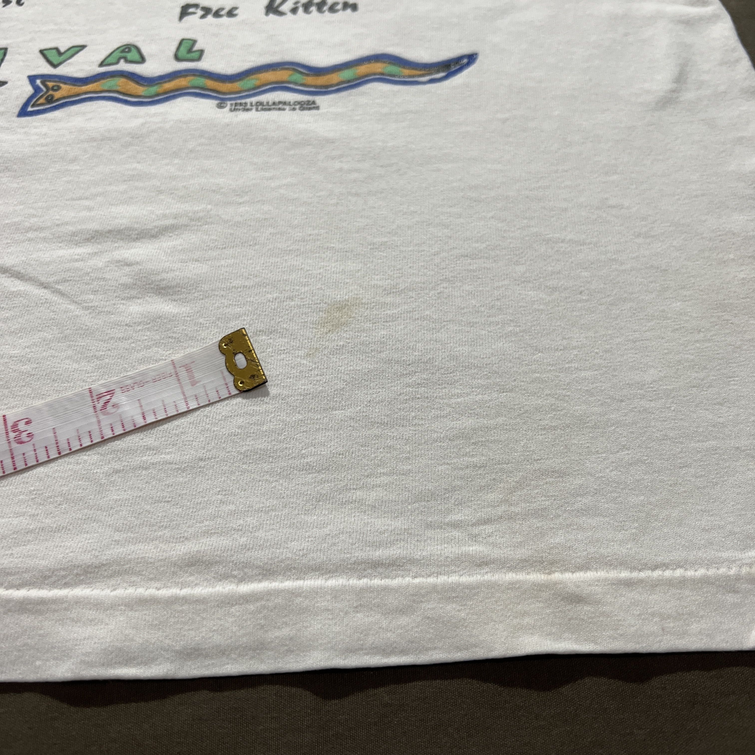 Band Tees × Vintage Vintage 90s 1993 Lollapalooza Promo Tee XL Size US XL / EU 56 / 4 - 15 Thumbnail