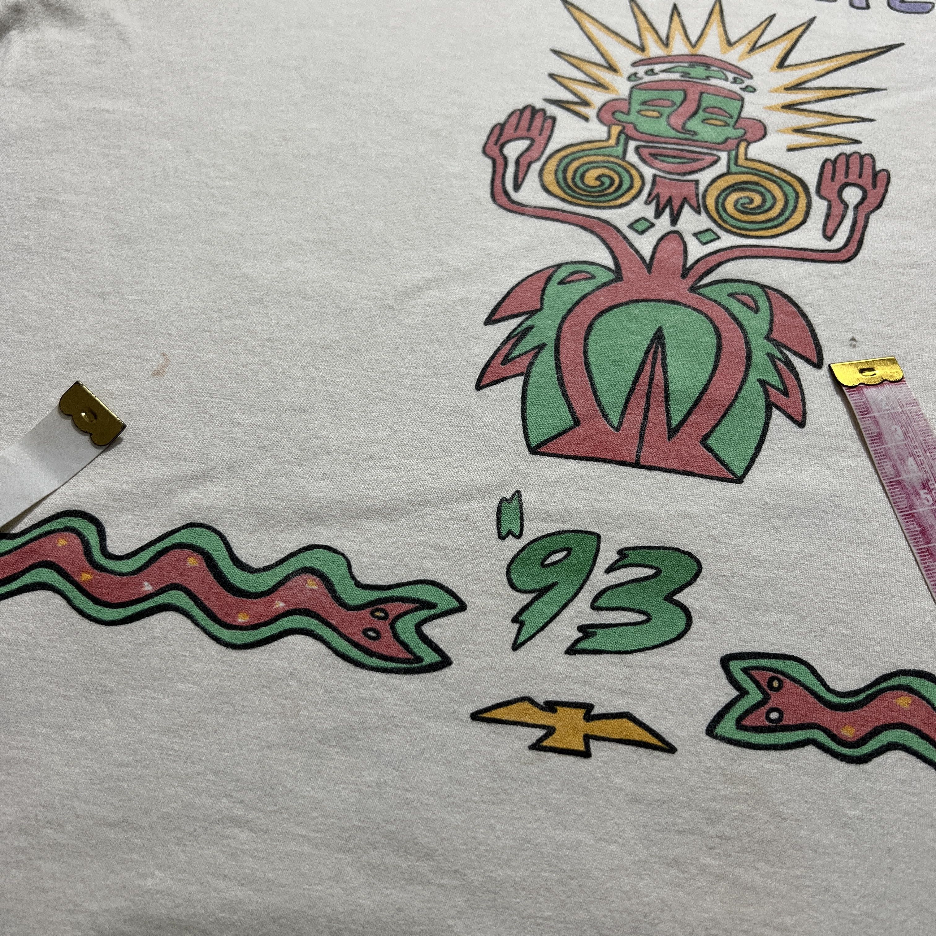 Band Tees × Vintage Vintage 90s 1993 Lollapalooza Promo Tee XL Size US XL / EU 56 / 4 - 4 Thumbnail
