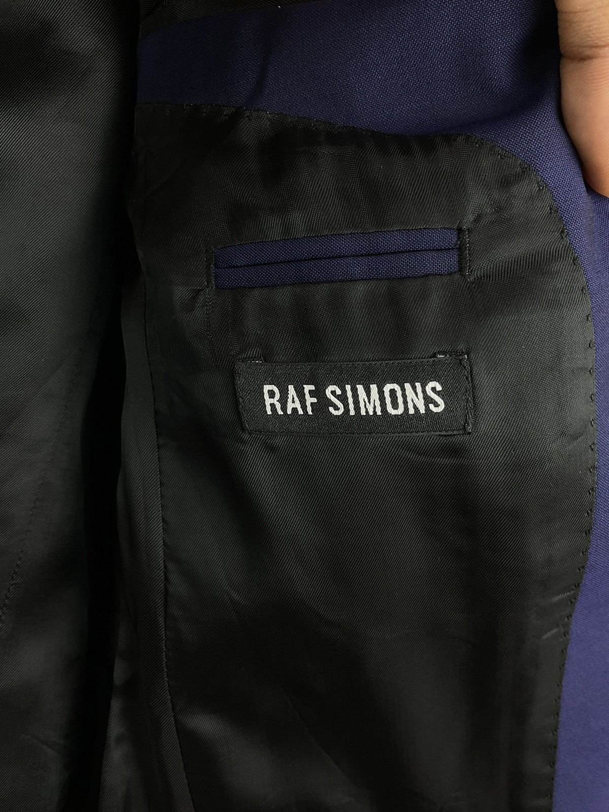 Raf Simons Raf Simons 2 Button Blazer with Detail on Back Size US M / EU 48-50 / 2 - 12 Thumbnail
