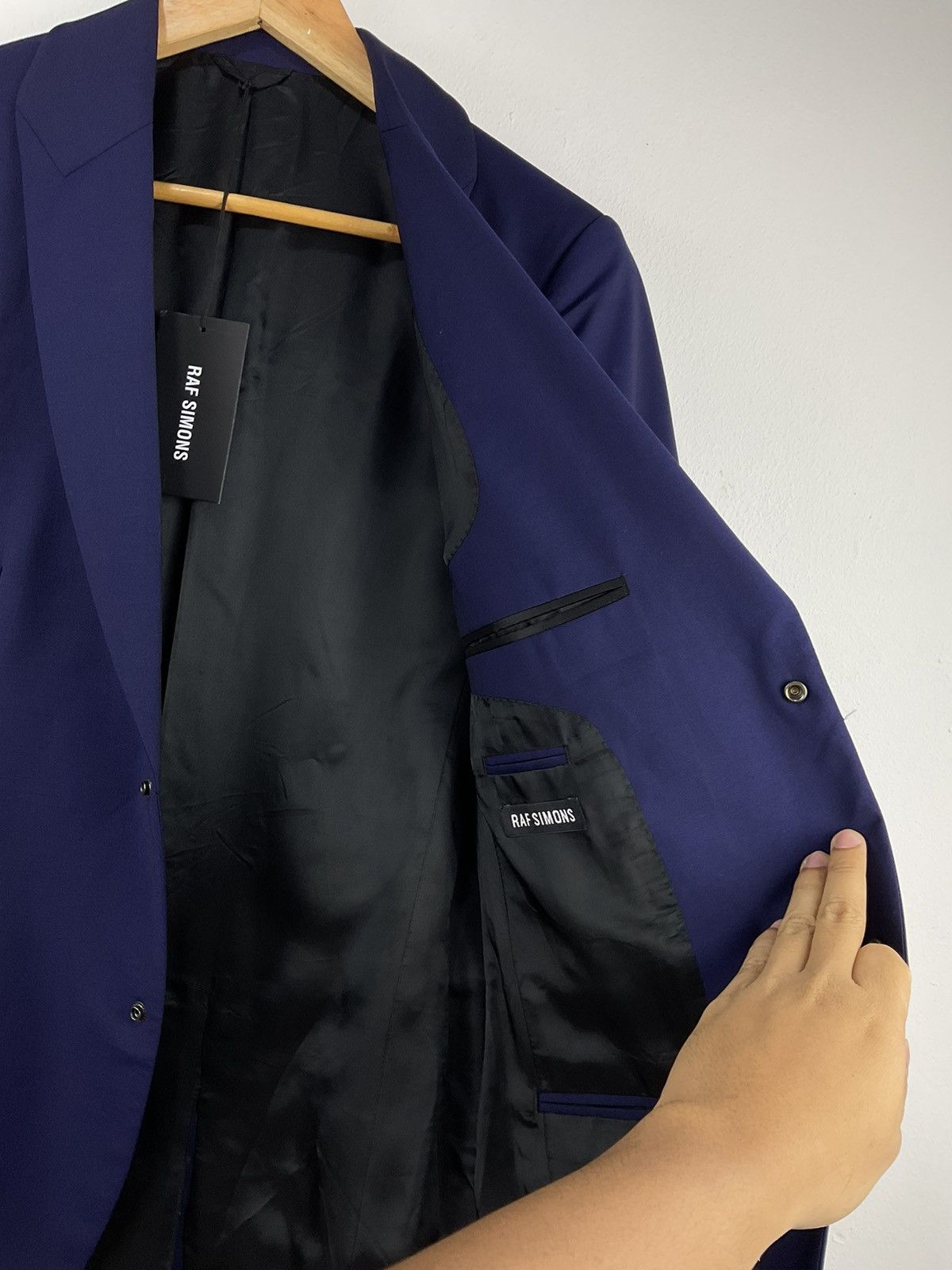 Raf Simons Raf Simons 2 Button Blazer with Detail on Back Size US M / EU 48-50 / 2 - 10 Thumbnail