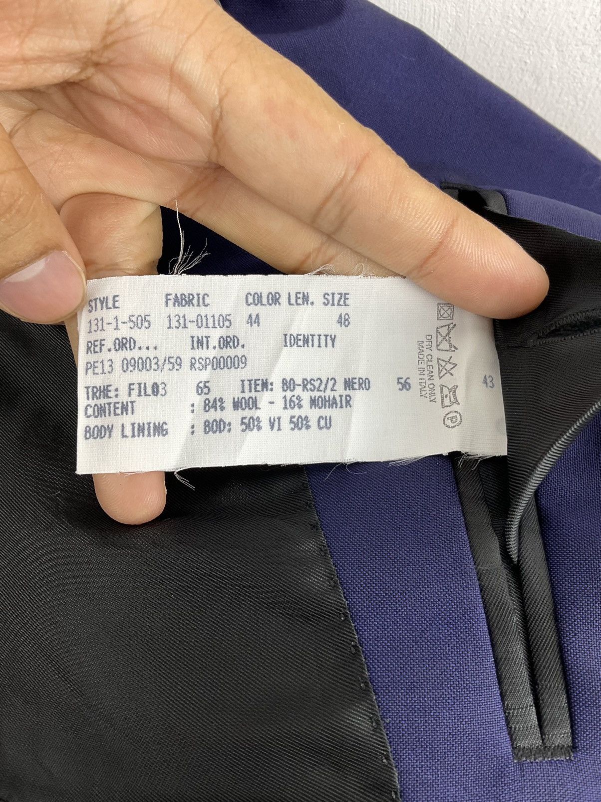 Raf Simons Raf Simons 2 Button Blazer with Detail on Back Size US M / EU 48-50 / 2 - 13 Thumbnail