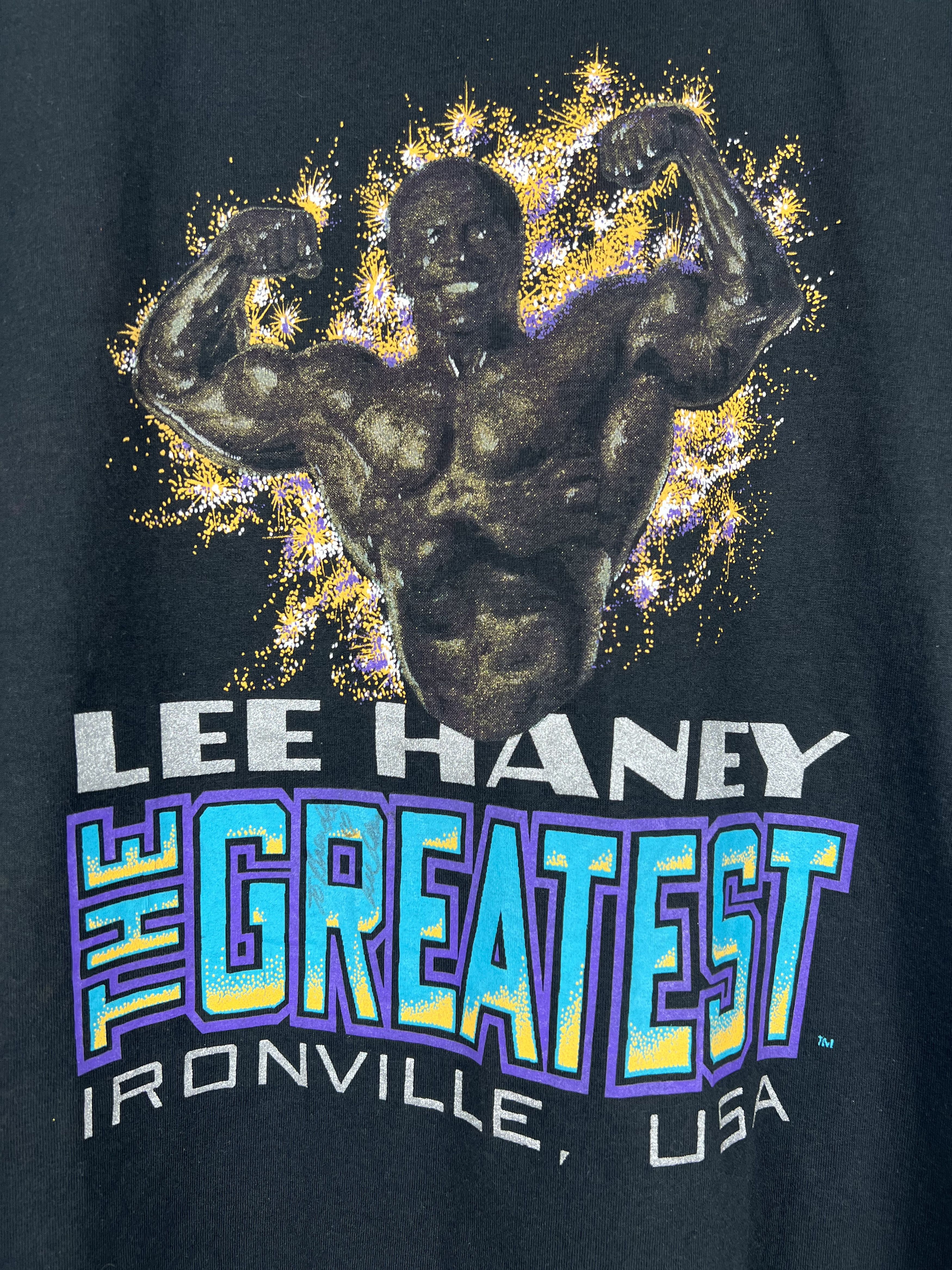 Vintage Vintage 80s Lee Haney Bodybuilder Champs (L) GTMD576 Size US L / EU 52-54 / 3 - 2 Thumbnail