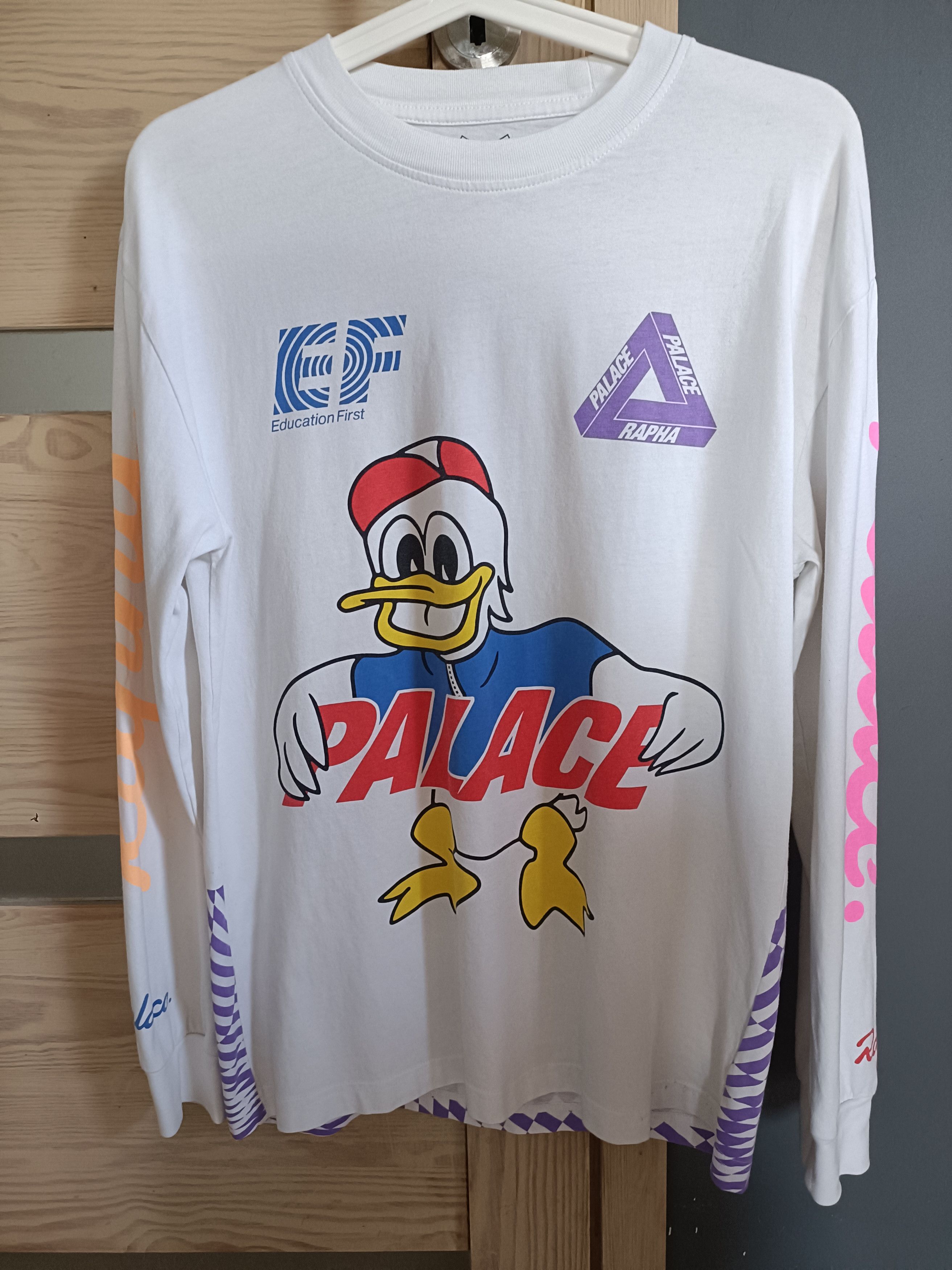 Palace x Rapha Off Bike T-Shirt White (FW20)