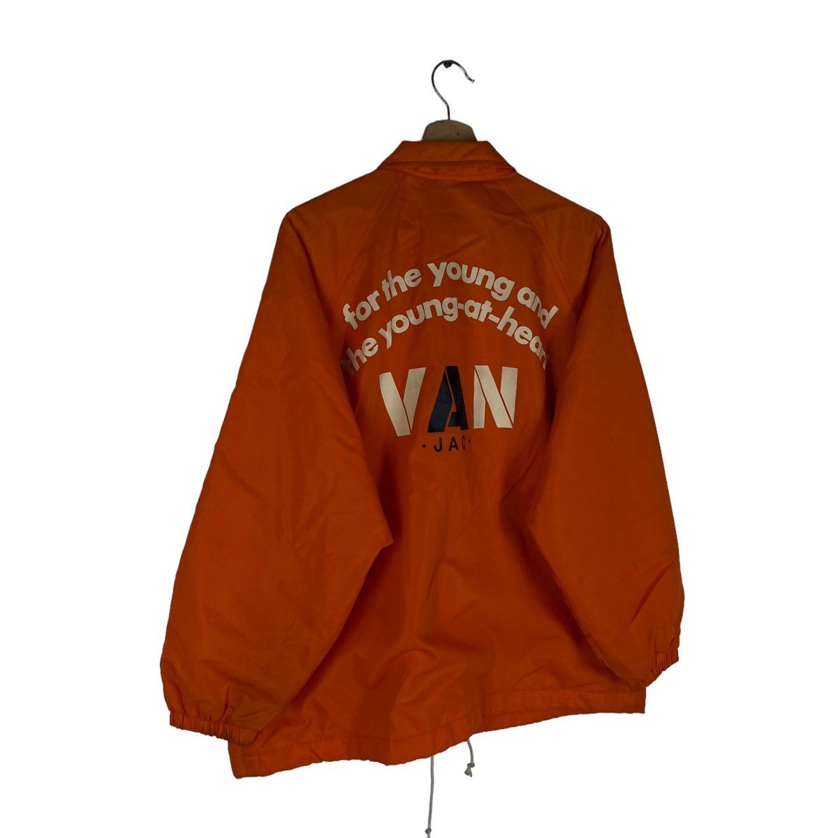 Japanese Brand VINTAGE SURVIVAL JACKET BIG LOGO VAN JAC JAPAN MADE Size US M / EU 48-50 / 2 - 8 Thumbnail