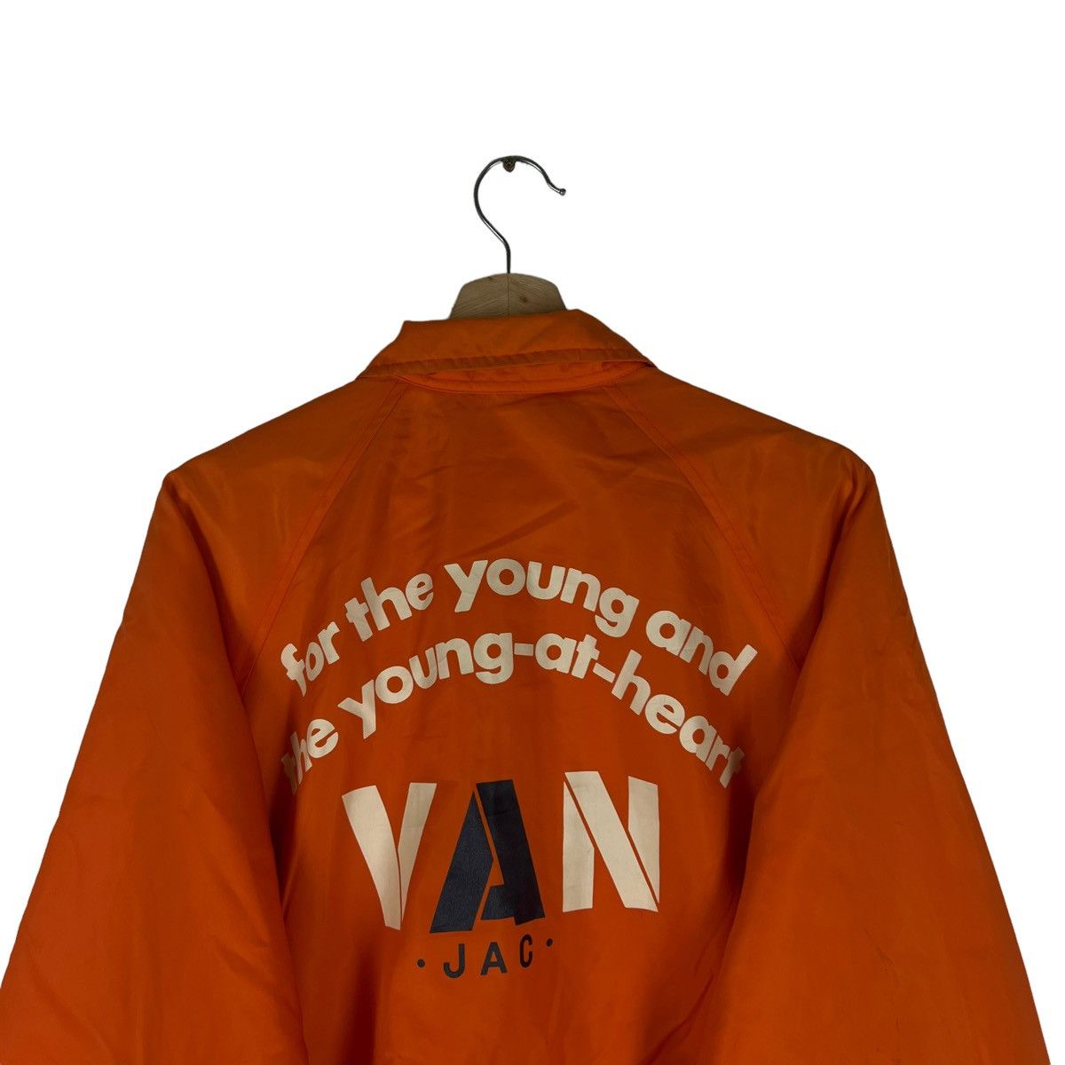 Japanese Brand VINTAGE SURVIVAL JACKET BIG LOGO VAN JAC JAPAN MADE Size US M / EU 48-50 / 2 - 5 Thumbnail
