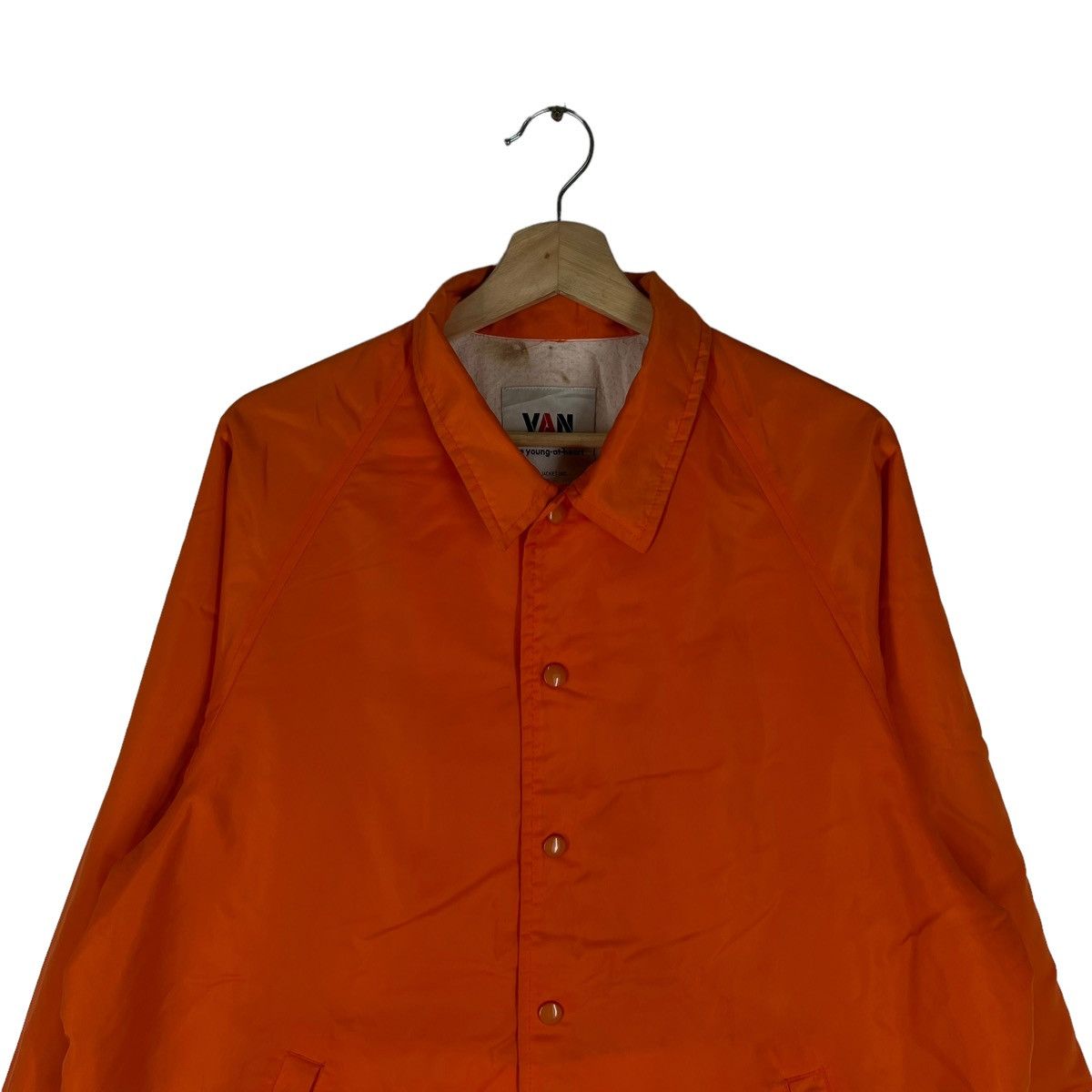Japanese Brand VINTAGE SURVIVAL JACKET BIG LOGO VAN JAC JAPAN MADE Size US M / EU 48-50 / 2 - 4 Thumbnail