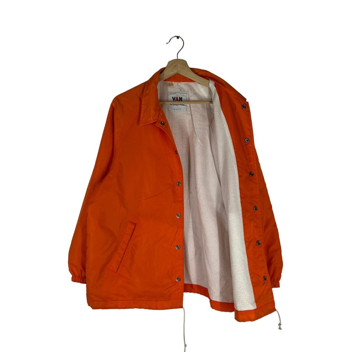 Japanese Brand VINTAGE SURVIVAL JACKET BIG LOGO VAN JAC JAPAN MADE Size US M / EU 48-50 / 2 - 6 Thumbnail