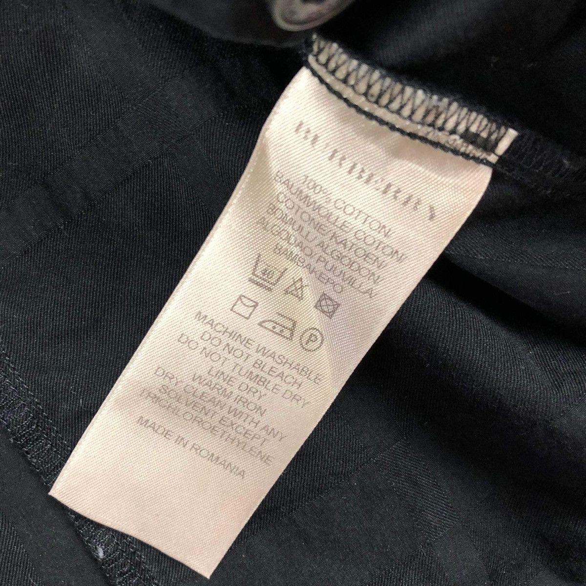 Burberry Burberry shirt black t-shirt Size US S / EU 44-46 / 1 - 3 Thumbnail