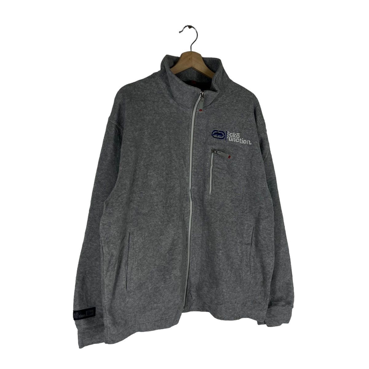 Japanese Brand VINTAGE ECKO FUNCTION ZIPPER JACKET BIG LOGO Size US XL / EU 56 / 4 - 3 Thumbnail
