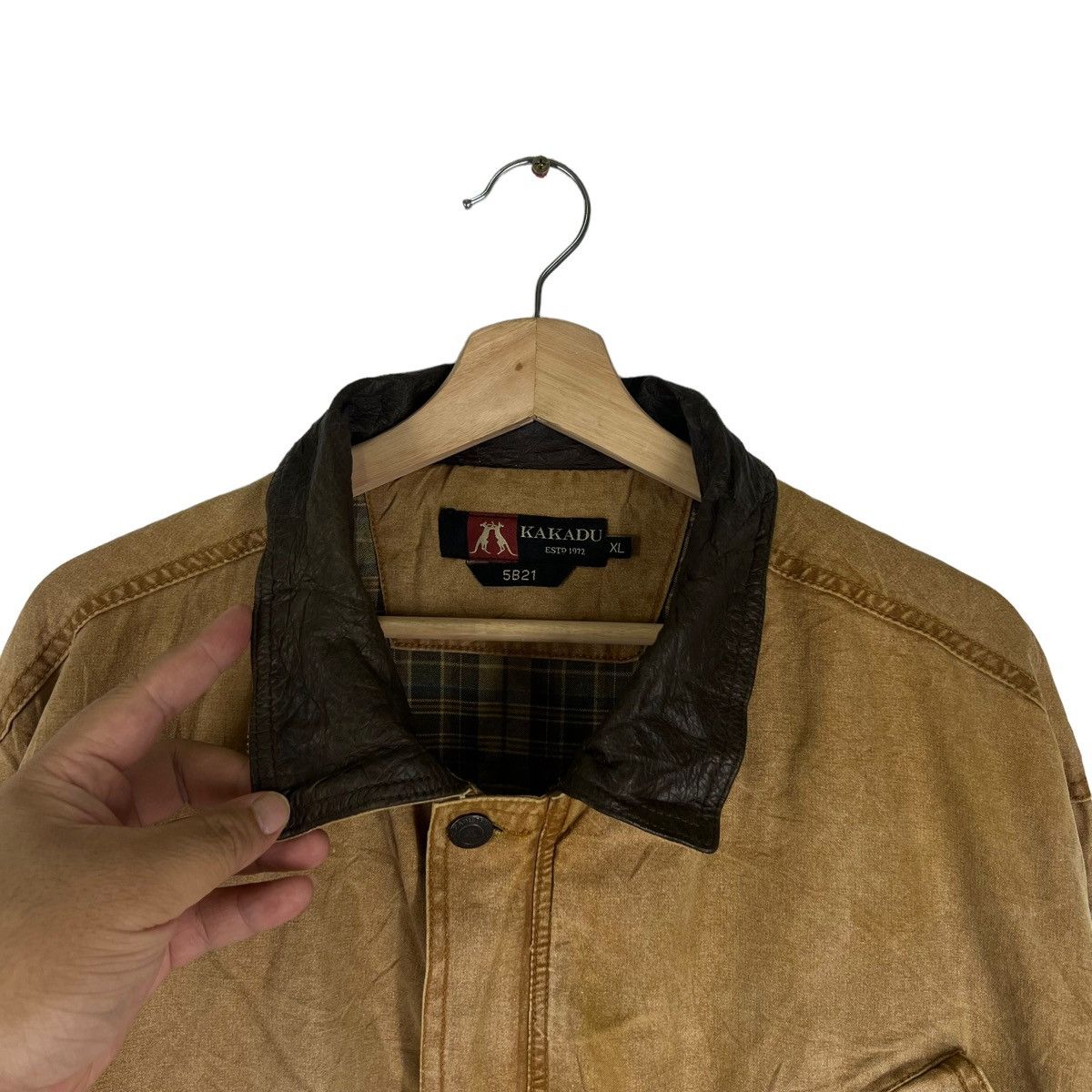 Japanese Brand RARE BOMBER JACKET KAKADU SUIDE DESIGN CARGO MULTI POCKET Size US XL / EU 56 / 4 - 5 Thumbnail