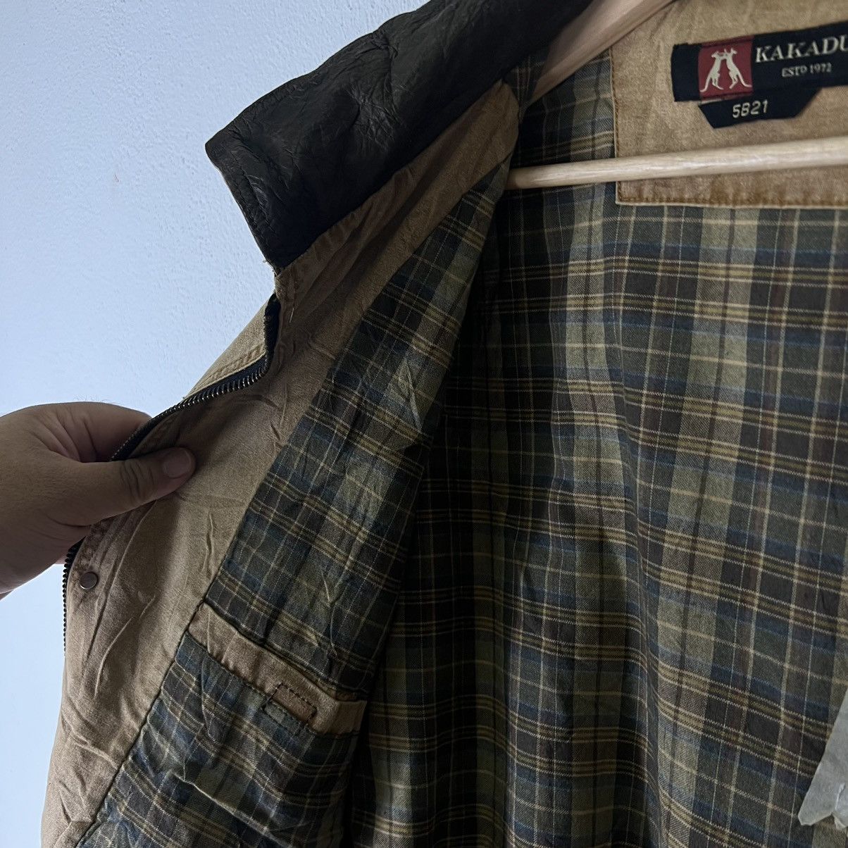 Japanese Brand RARE BOMBER JACKET KAKADU SUIDE DESIGN CARGO MULTI POCKET Size US XL / EU 56 / 4 - 11 Thumbnail
