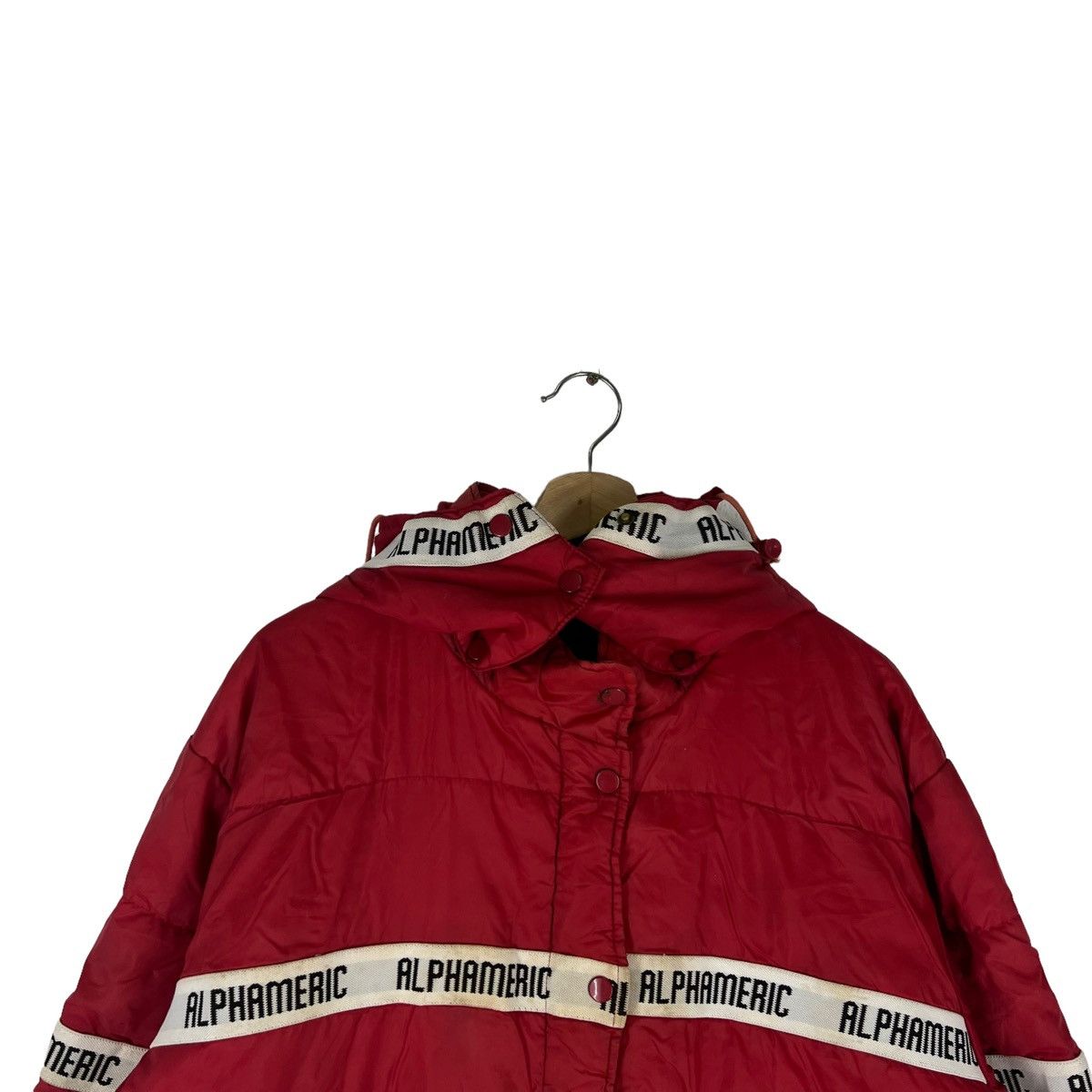 Japanese Brand VINTAGE LONG JACKET ALPHA MERIC JAPAN MADE SIDE TAPE DESIGN Size US M / EU 48-50 / 2 - 5 Thumbnail