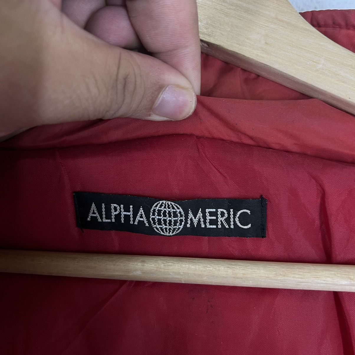 Japanese Brand VINTAGE LONG JACKET ALPHA MERIC JAPAN MADE SIDE TAPE DESIGN Size US M / EU 48-50 / 2 - 9 Thumbnail