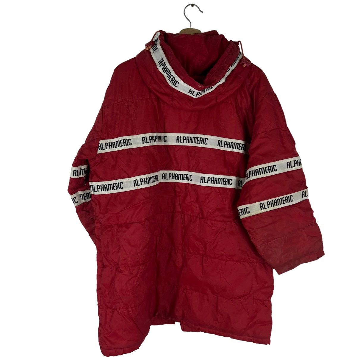 Japanese Brand VINTAGE LONG JACKET ALPHA MERIC JAPAN MADE SIDE TAPE DESIGN Size US M / EU 48-50 / 2 - 7 Thumbnail