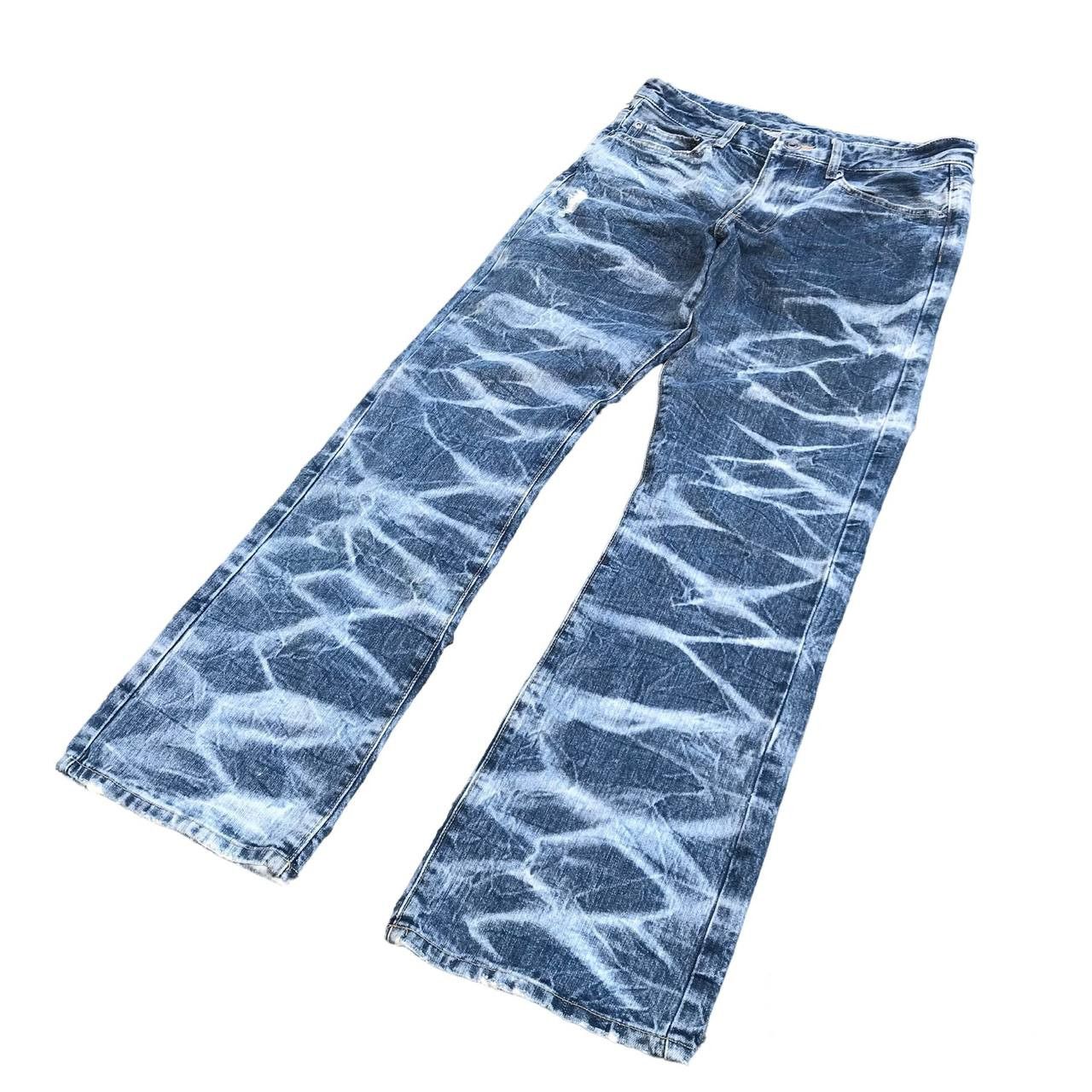 5351 POUR LES HOMMES × Japanese Brand × Tornado Mart Flared jean🔥japanese inspired hysteric glamour Size US 31 - 2 Thumbnail