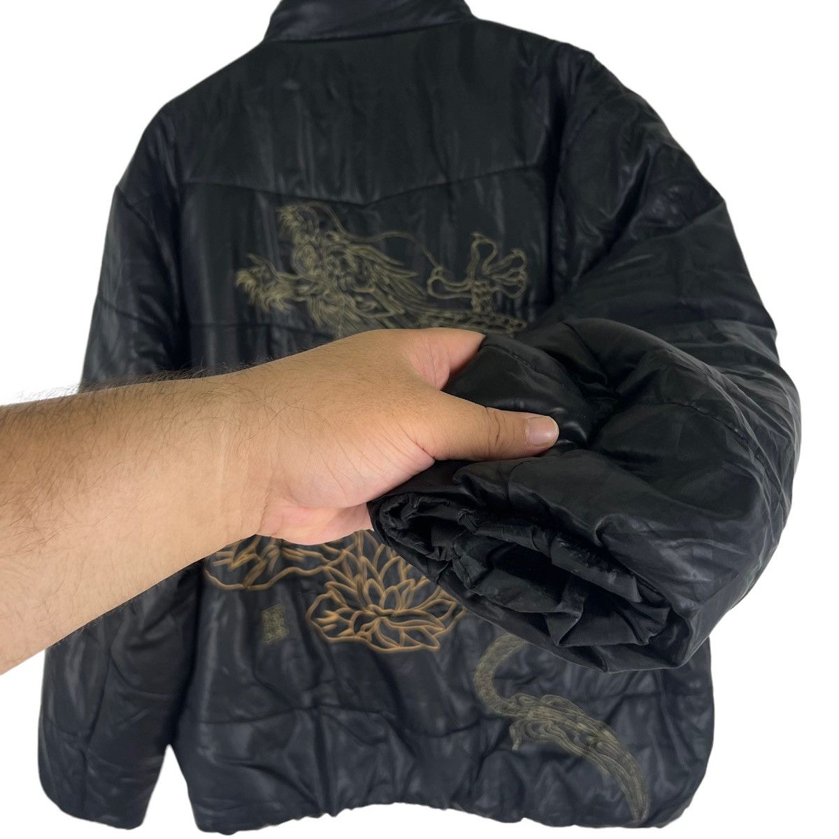 Japanese Brand VINTAGE LIGHT PUFFER DOWN JACKET KAMASUKI JAPAN SUKAJAN Size US XXL / EU 58 / 5 - 7 Thumbnail